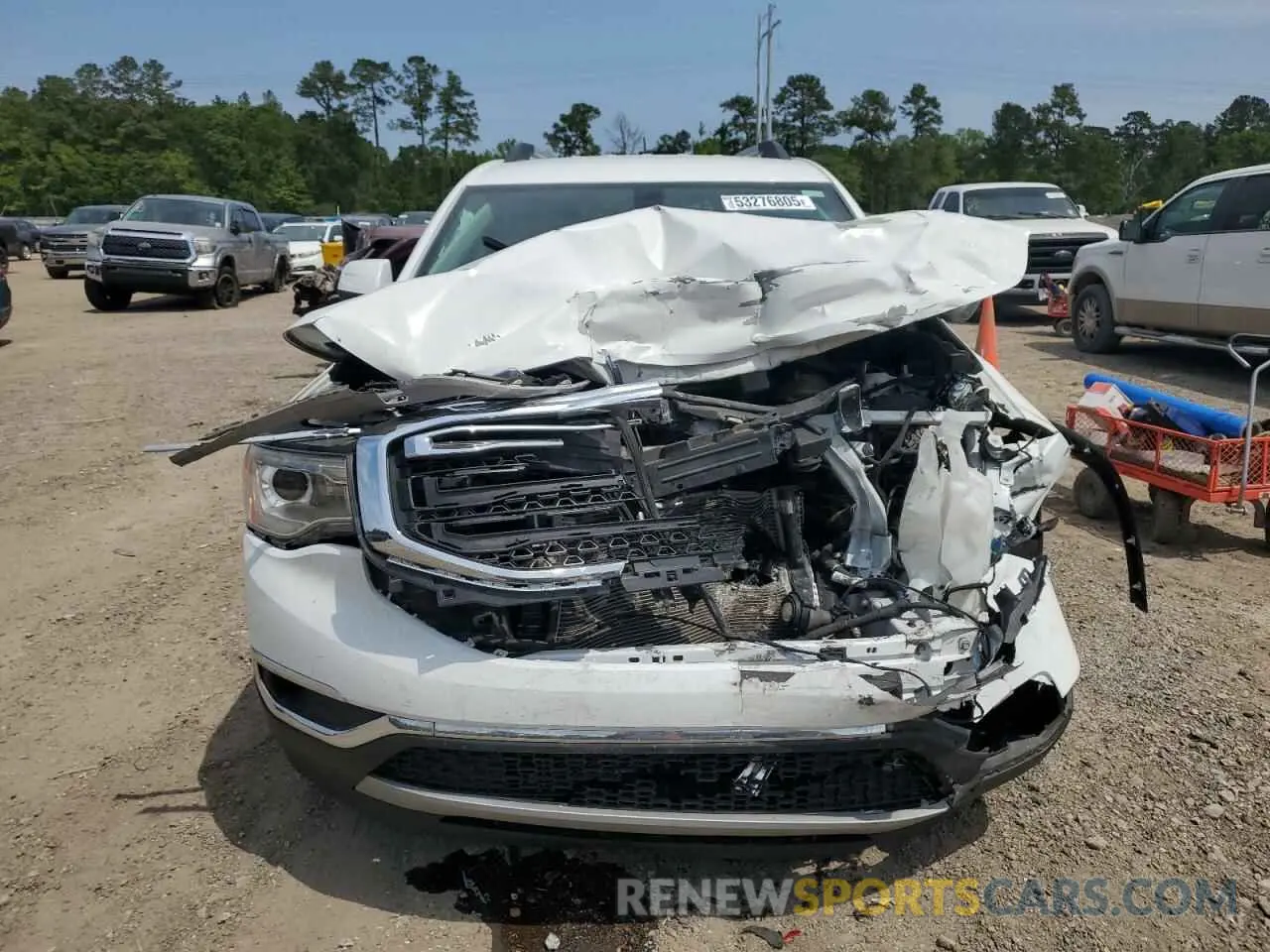 5 Photograph of a damaged car 1GKKNLLS4KZ154562 GMC ACADIA 2019