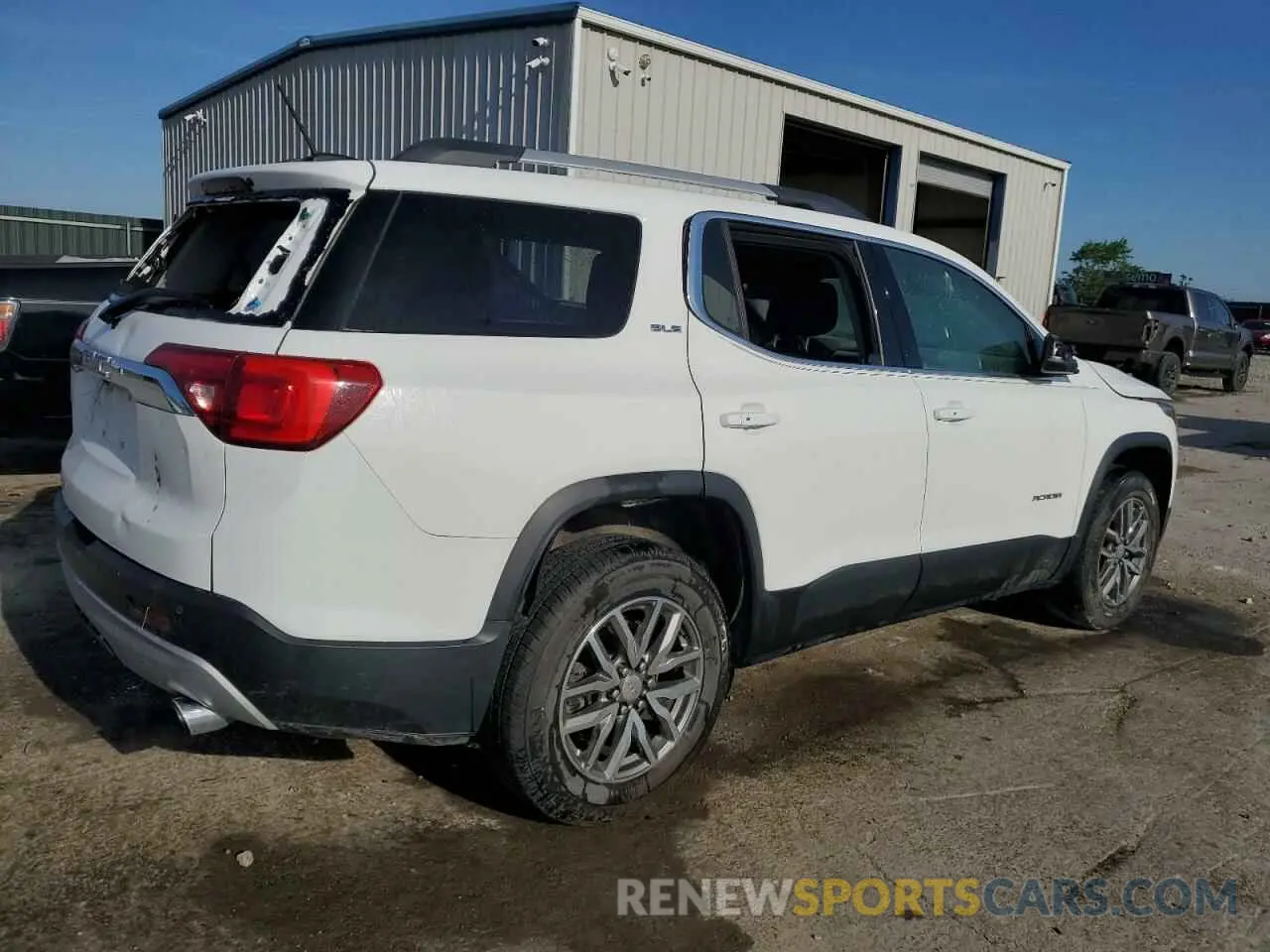 3 Photograph of a damaged car 1GKKNLLS6KZ258339 GMC ACADIA 2019