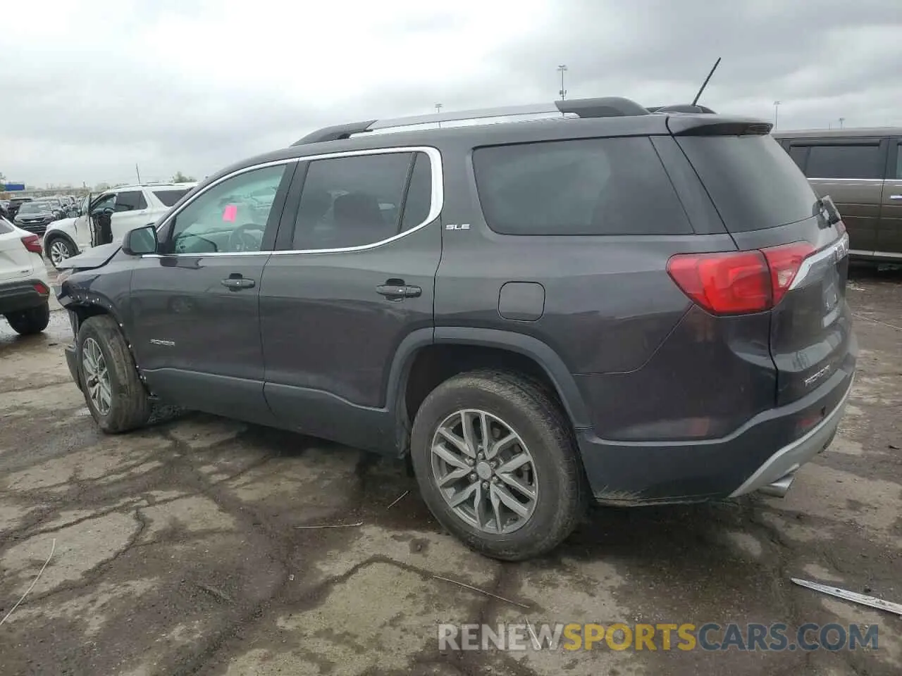 2 Photograph of a damaged car 1GKKNLLS7KZ112287 GMC ACADIA 2019