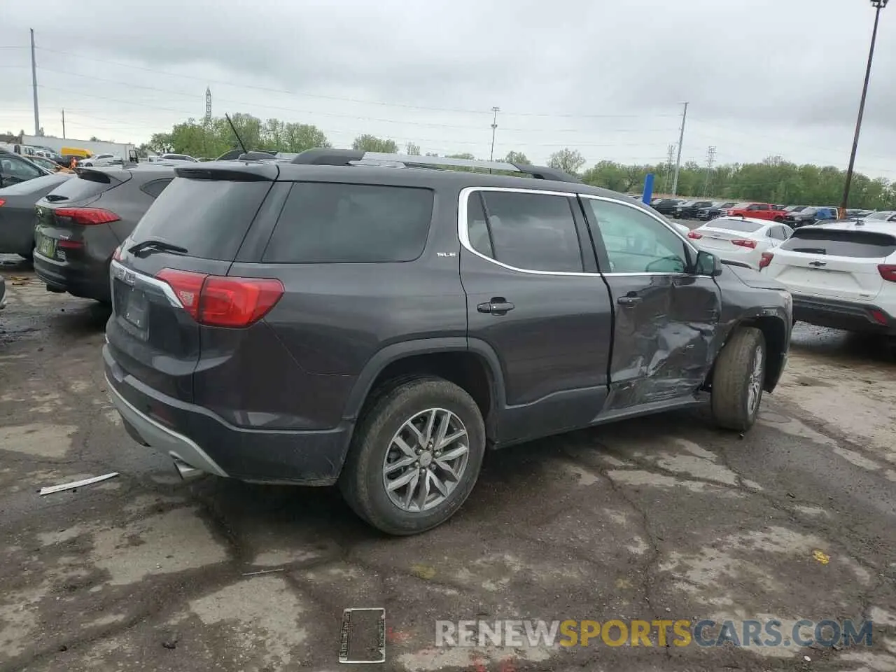 3 Photograph of a damaged car 1GKKNLLS7KZ112287 GMC ACADIA 2019