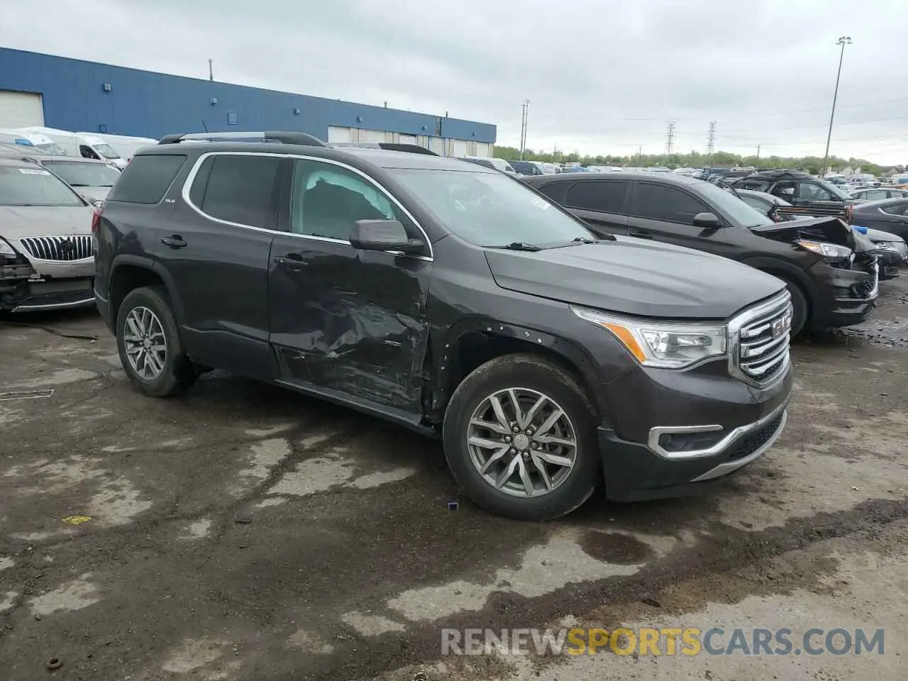 4 Photograph of a damaged car 1GKKNLLS7KZ112287 GMC ACADIA 2019