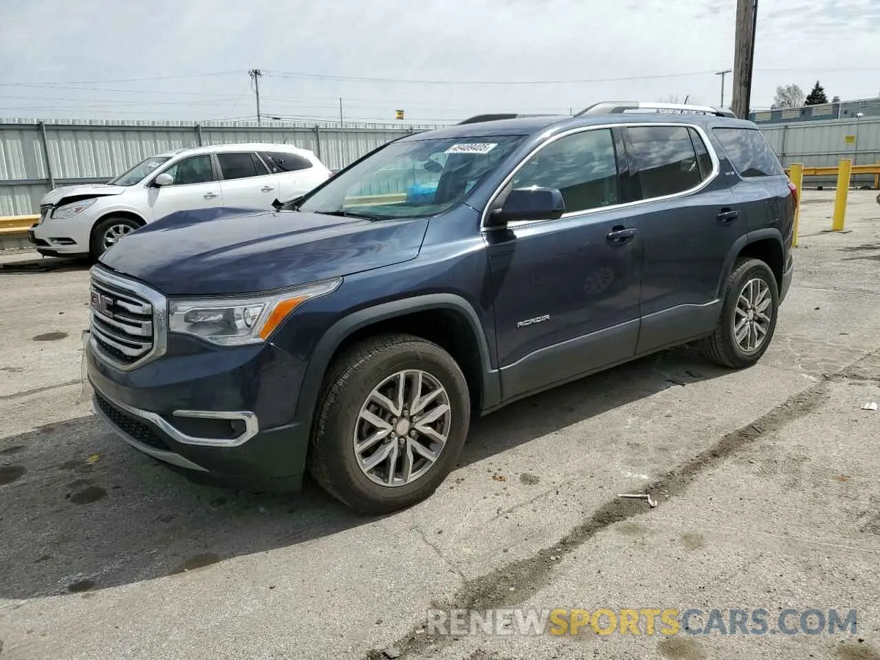 1 Photograph of a damaged car 1GKKNLLS7KZ223020 GMC ACADIA 2019