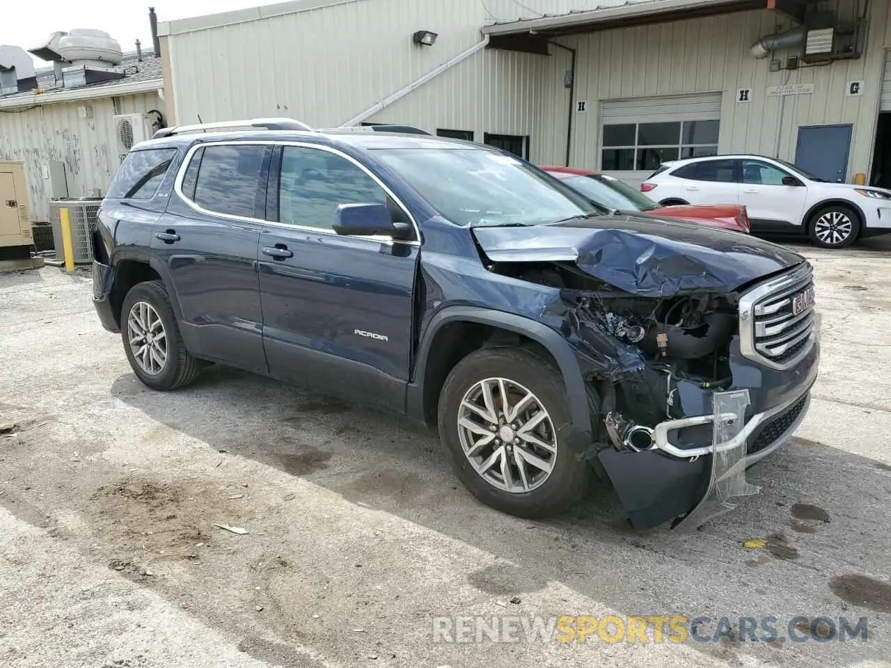 4 Photograph of a damaged car 1GKKNLLS7KZ223020 GMC ACADIA 2019