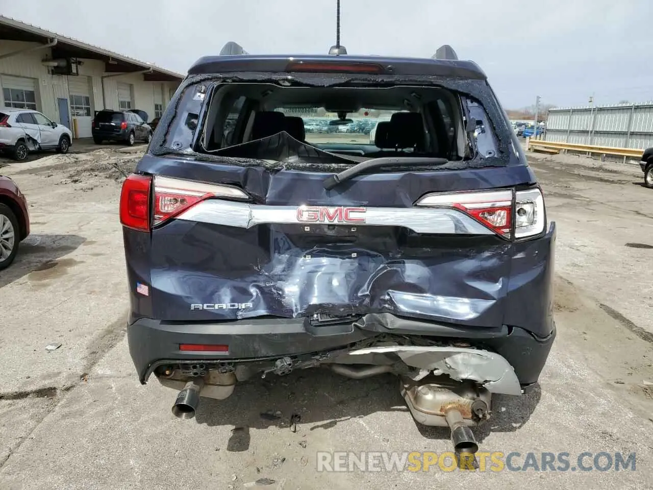 6 Photograph of a damaged car 1GKKNLLS7KZ223020 GMC ACADIA 2019