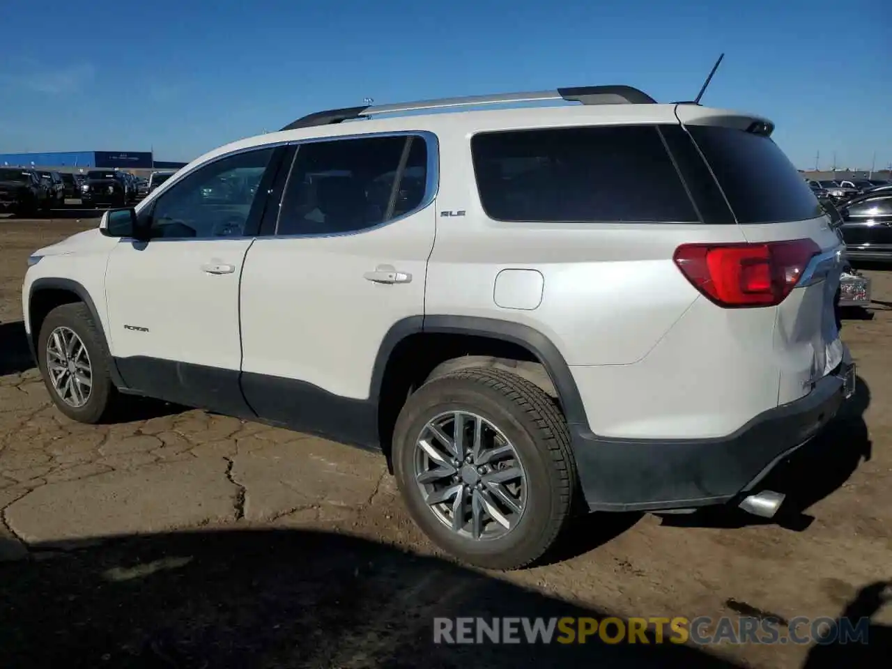 2 Photograph of a damaged car 1GKKNLLS7KZ293567 GMC ACADIA 2019