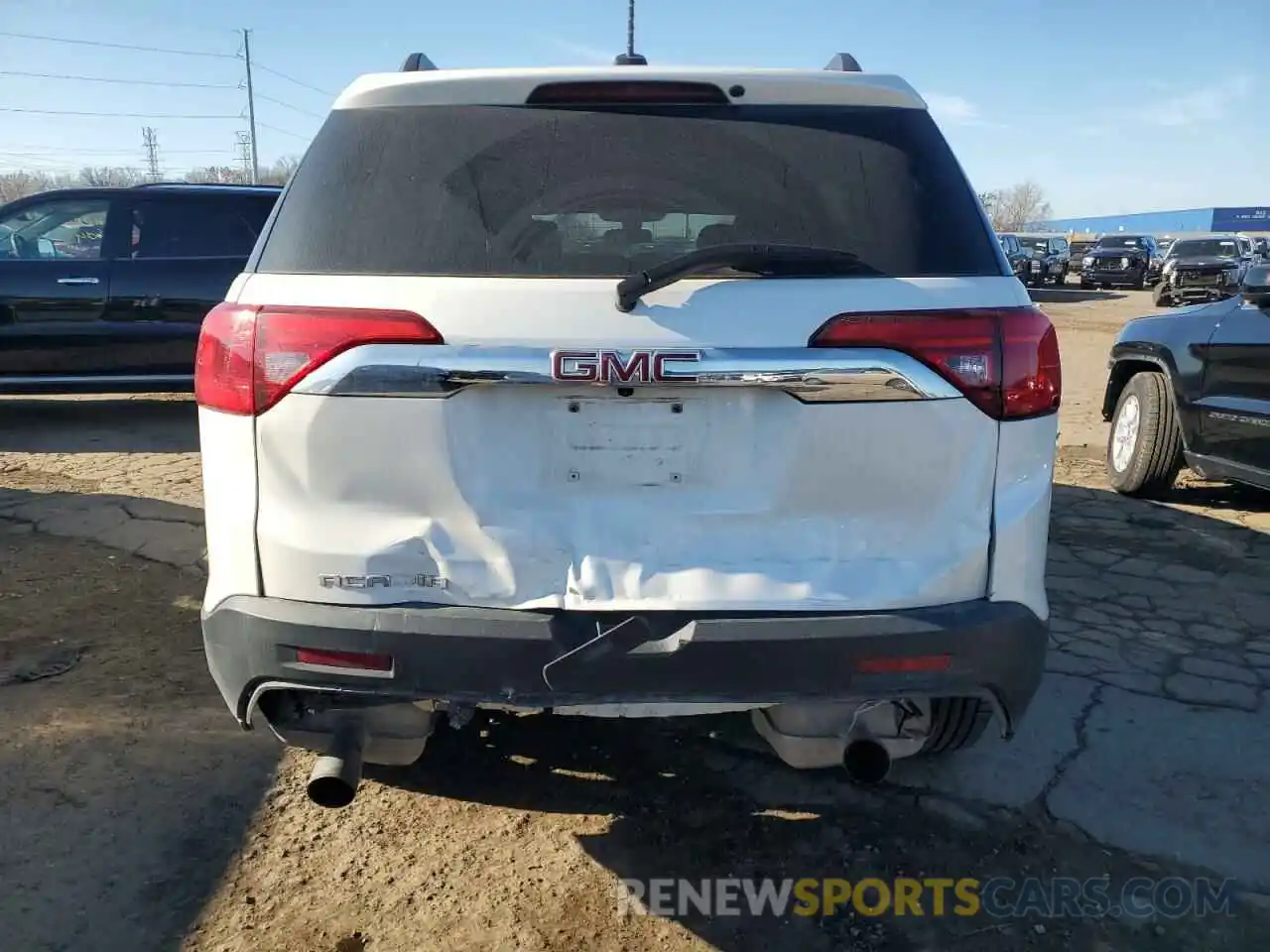 6 Photograph of a damaged car 1GKKNLLS7KZ293567 GMC ACADIA 2019