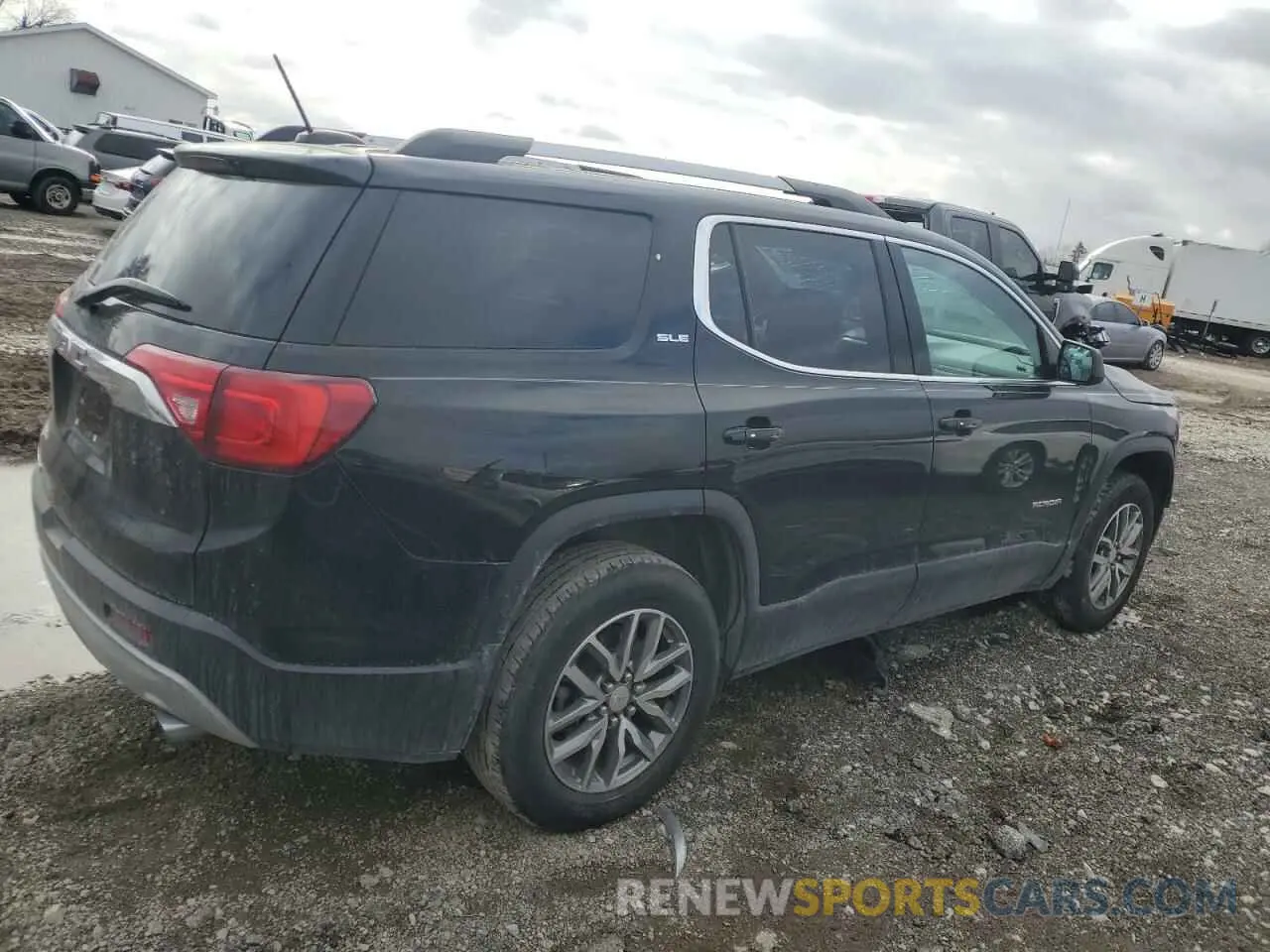 3 Photograph of a damaged car 1GKKNLLSXKZ218488 GMC ACADIA 2019