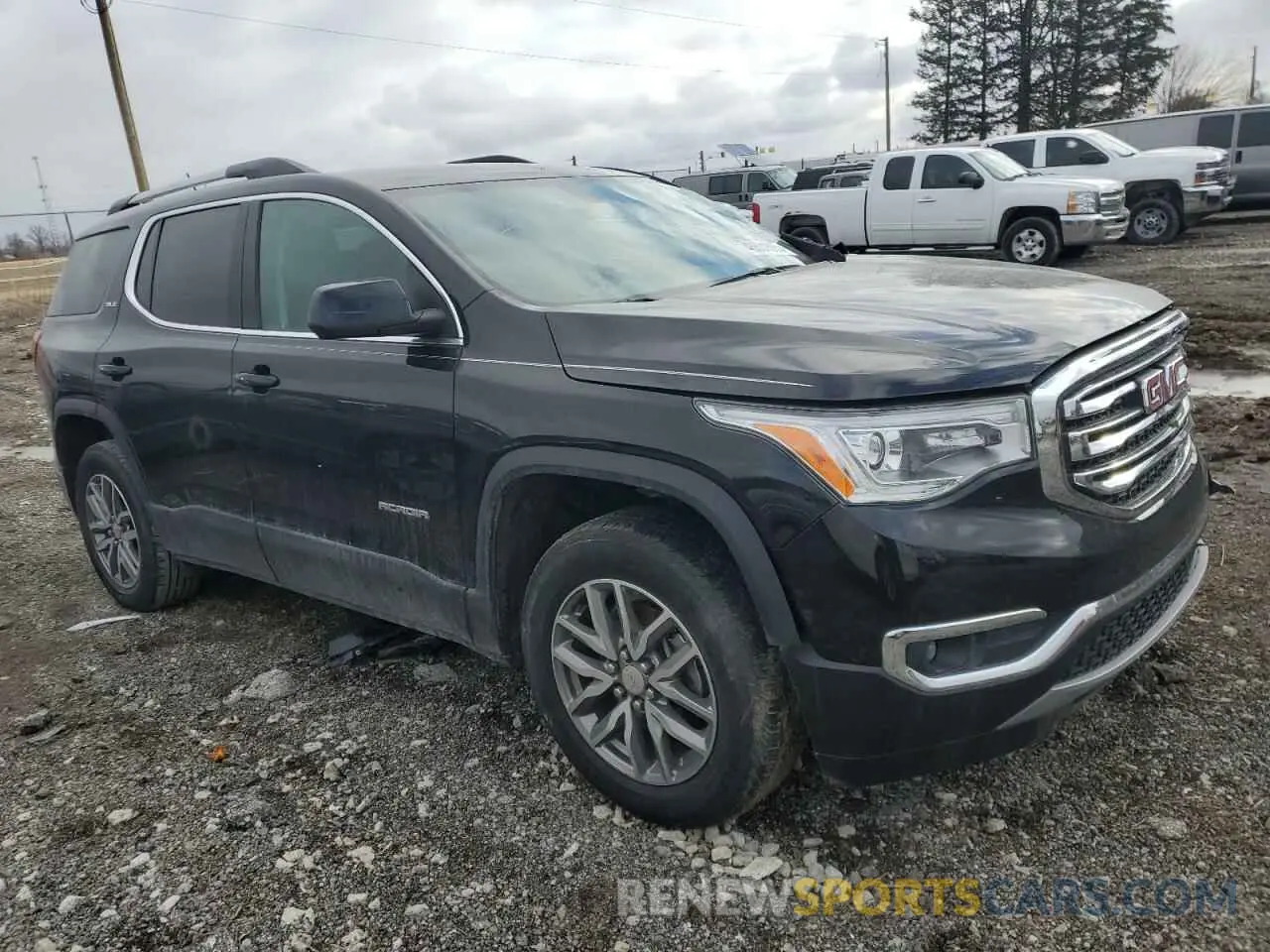 4 Photograph of a damaged car 1GKKNLLSXKZ218488 GMC ACADIA 2019