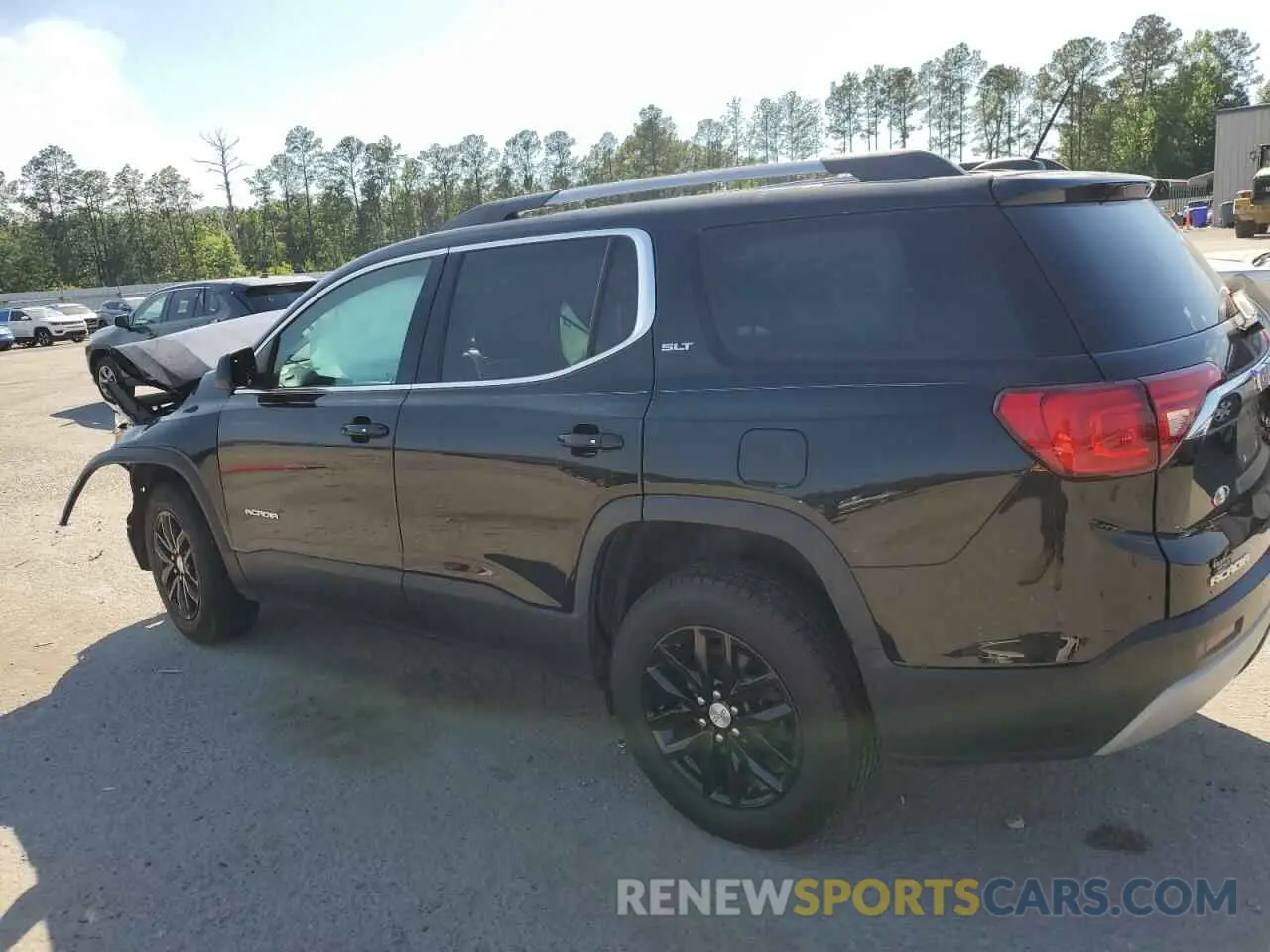 2 Photograph of a damaged car 1GKKNMLA1KZ232020 GMC ACADIA 2019