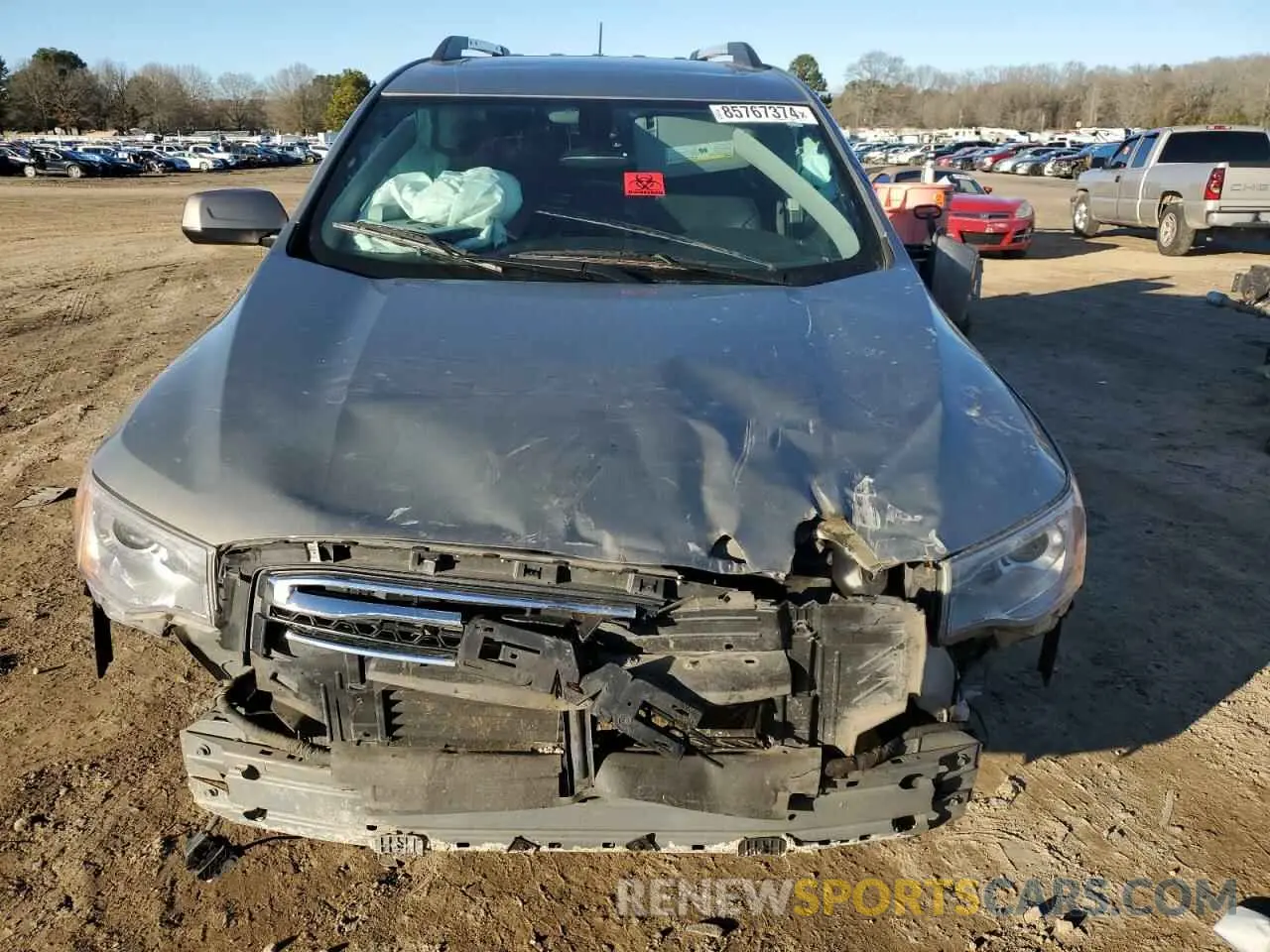 5 Photograph of a damaged car 1GKKNMLA3KZ119802 GMC ACADIA 2019