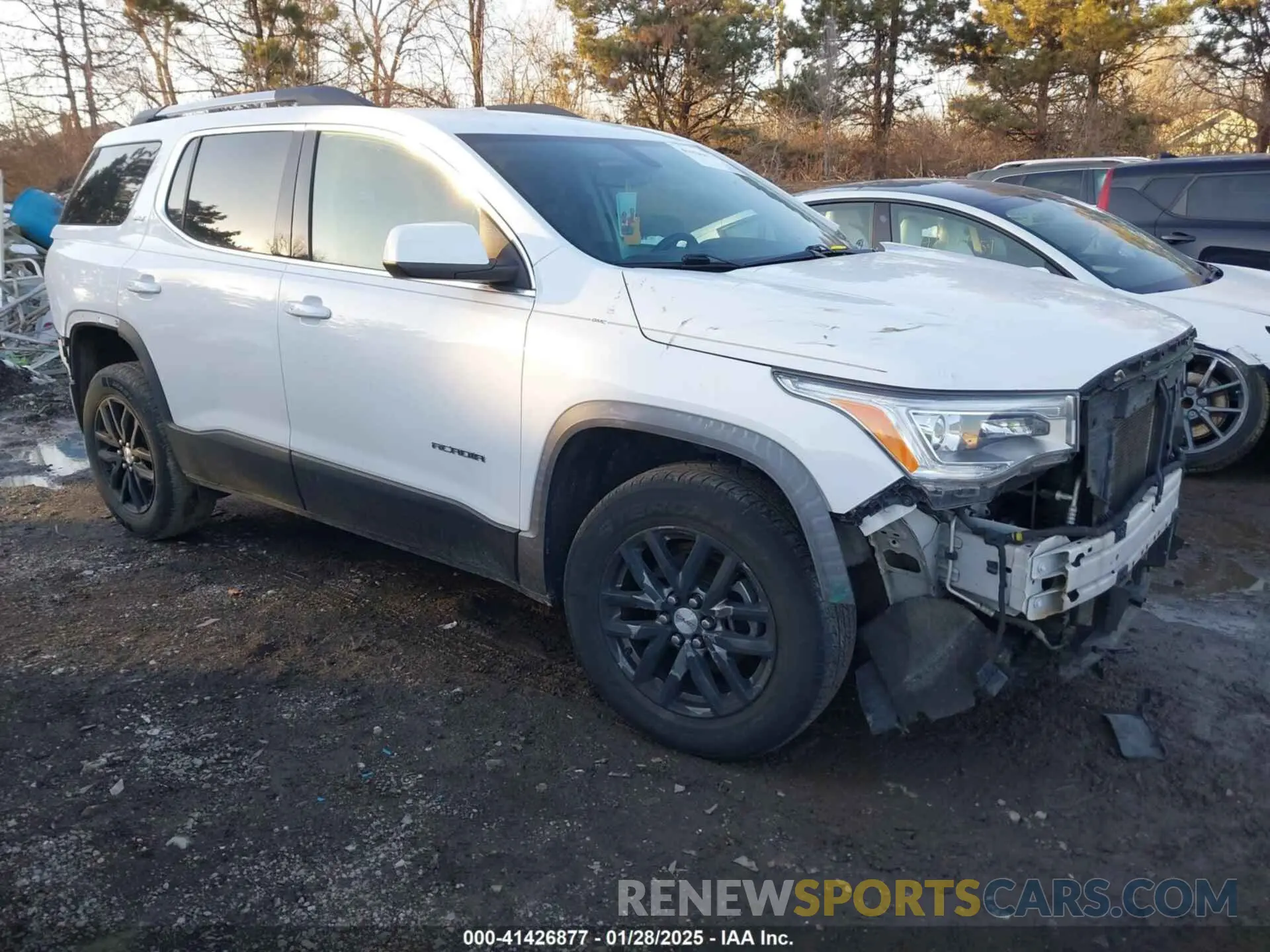 1 Photograph of a damaged car 1GKKNMLS0KZ125632 GMC ACADIA 2019