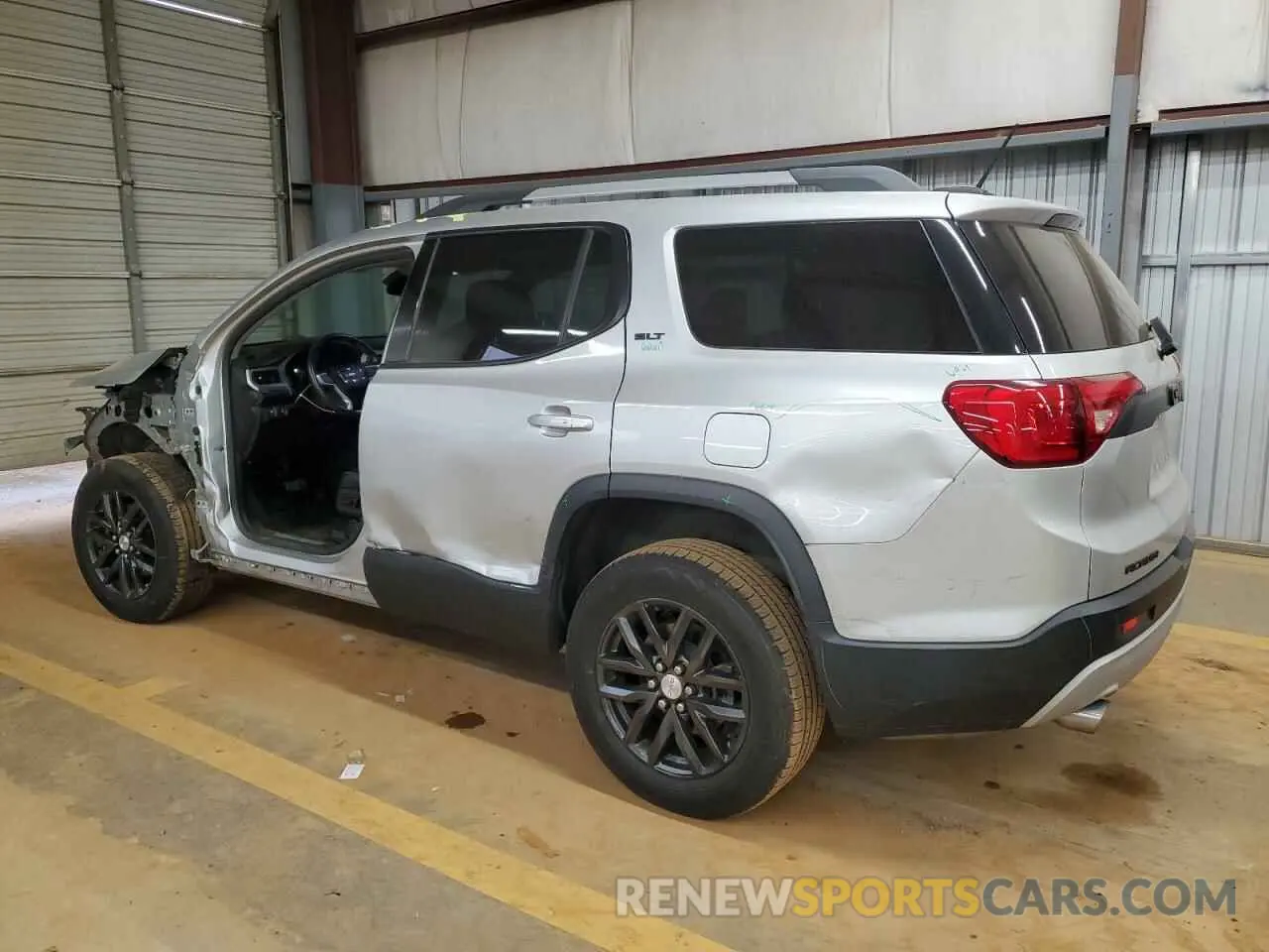 2 Photograph of a damaged car 1GKKNMLS0KZ140809 GMC ACADIA 2019