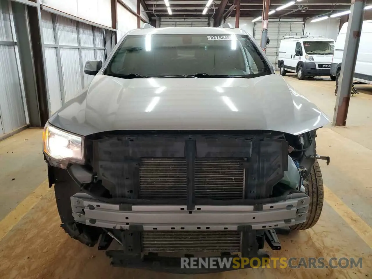 5 Photograph of a damaged car 1GKKNMLS0KZ140809 GMC ACADIA 2019