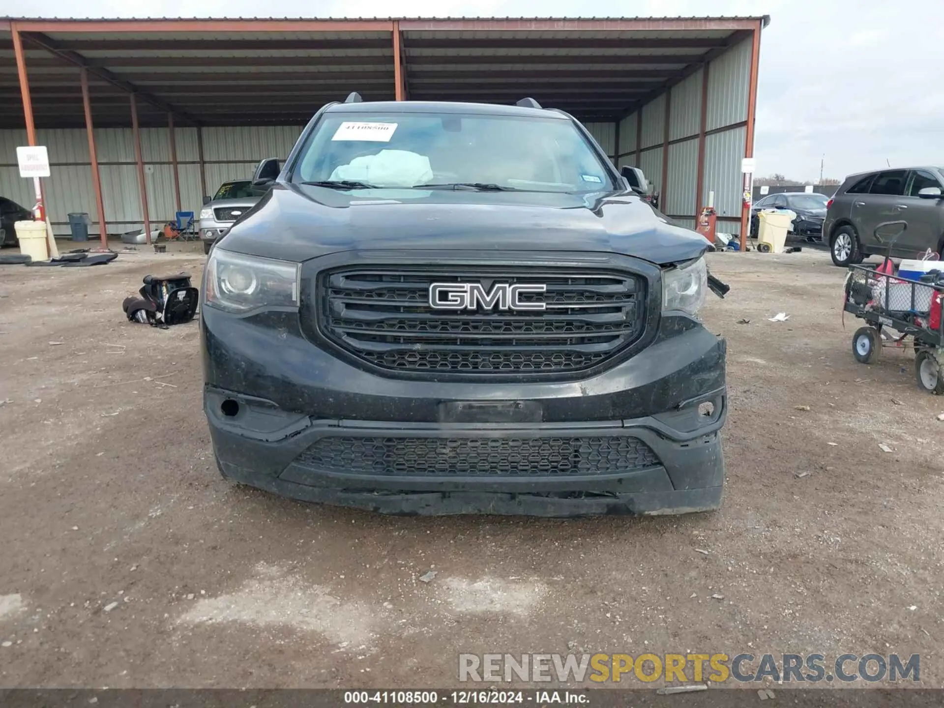 13 Photograph of a damaged car 1GKKNMLS0KZ163345 GMC ACADIA 2019