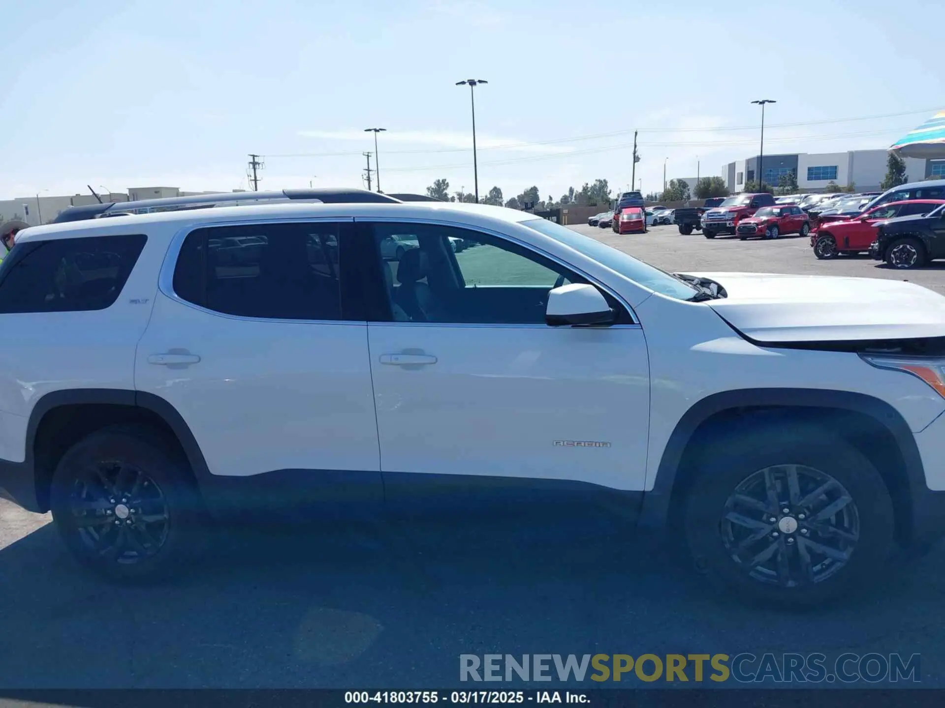 13 Photograph of a damaged car 1GKKNMLS0KZ235497 GMC ACADIA 2019