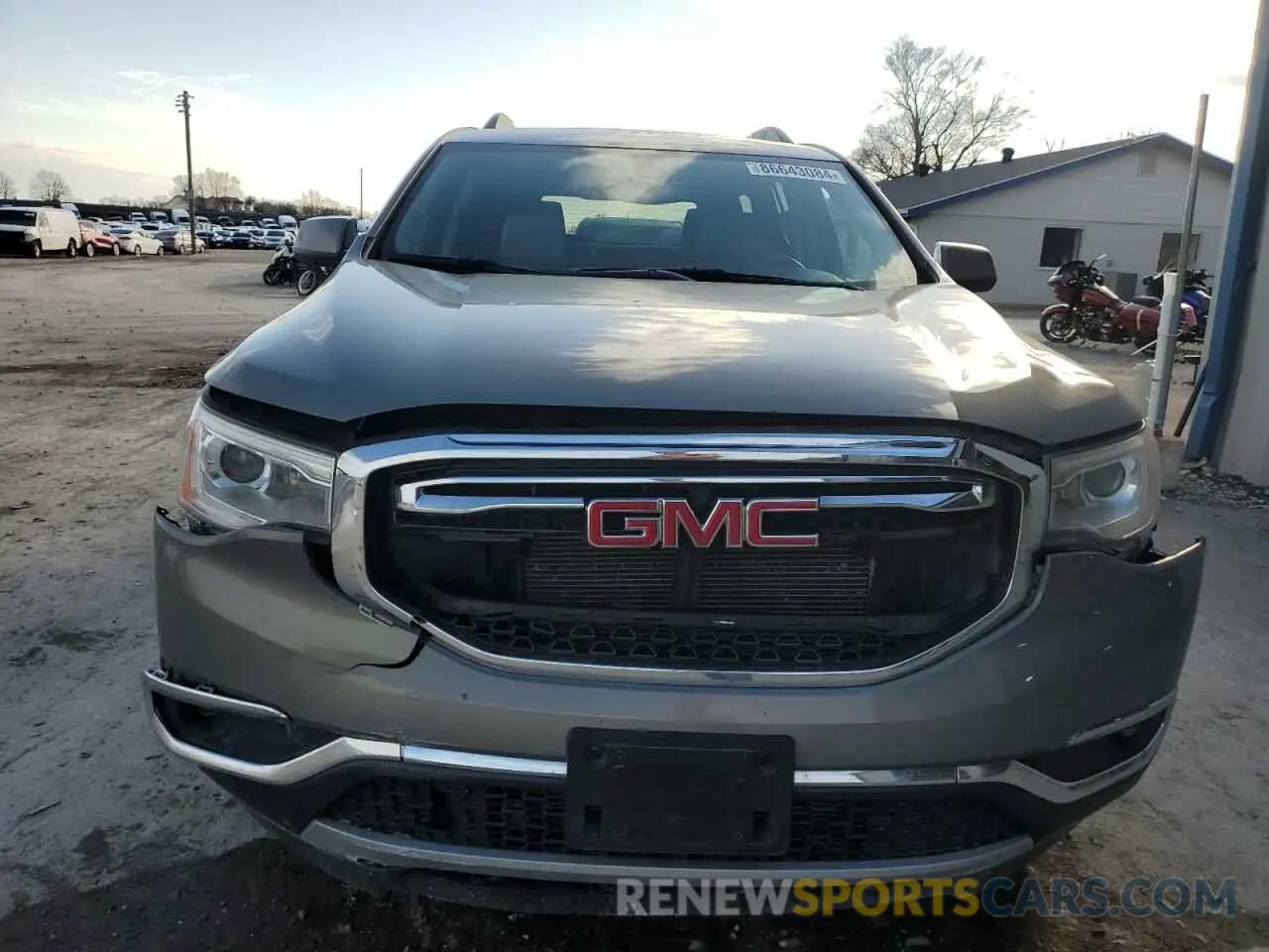 5 Photograph of a damaged car 1GKKNMLS1KZ120052 GMC ACADIA 2019