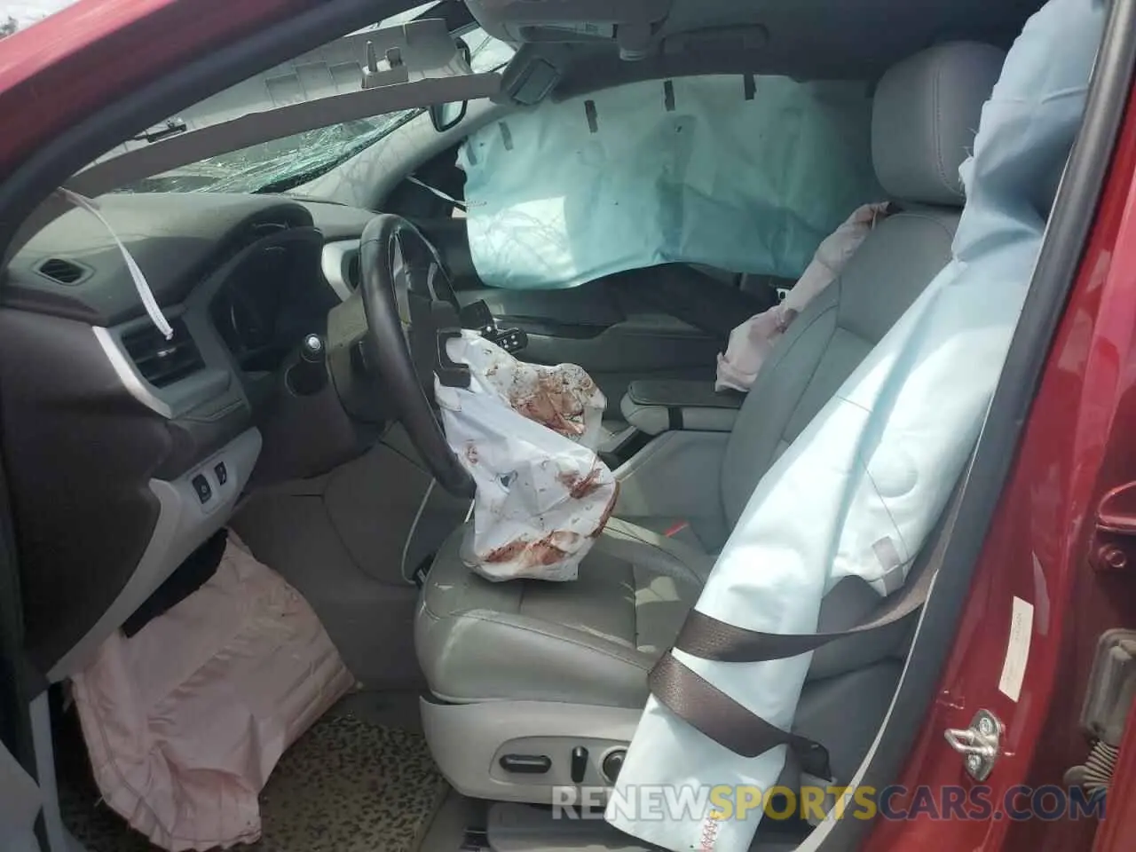 7 Photograph of a damaged car 1GKKNMLS1KZ193504 GMC ACADIA 2019