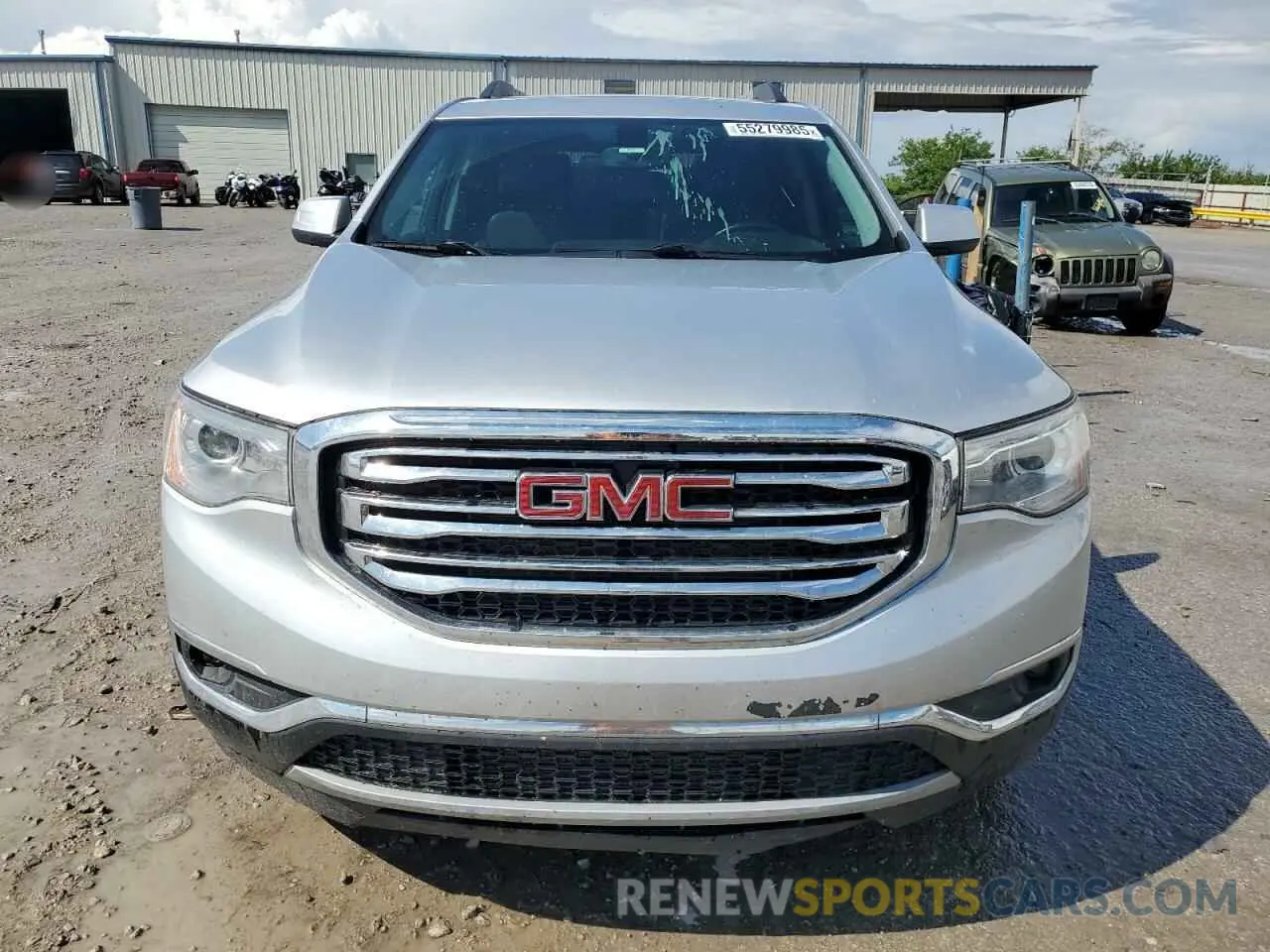 5 Photograph of a damaged car 1GKKNMLS2KZ265777 GMC ACADIA 2019