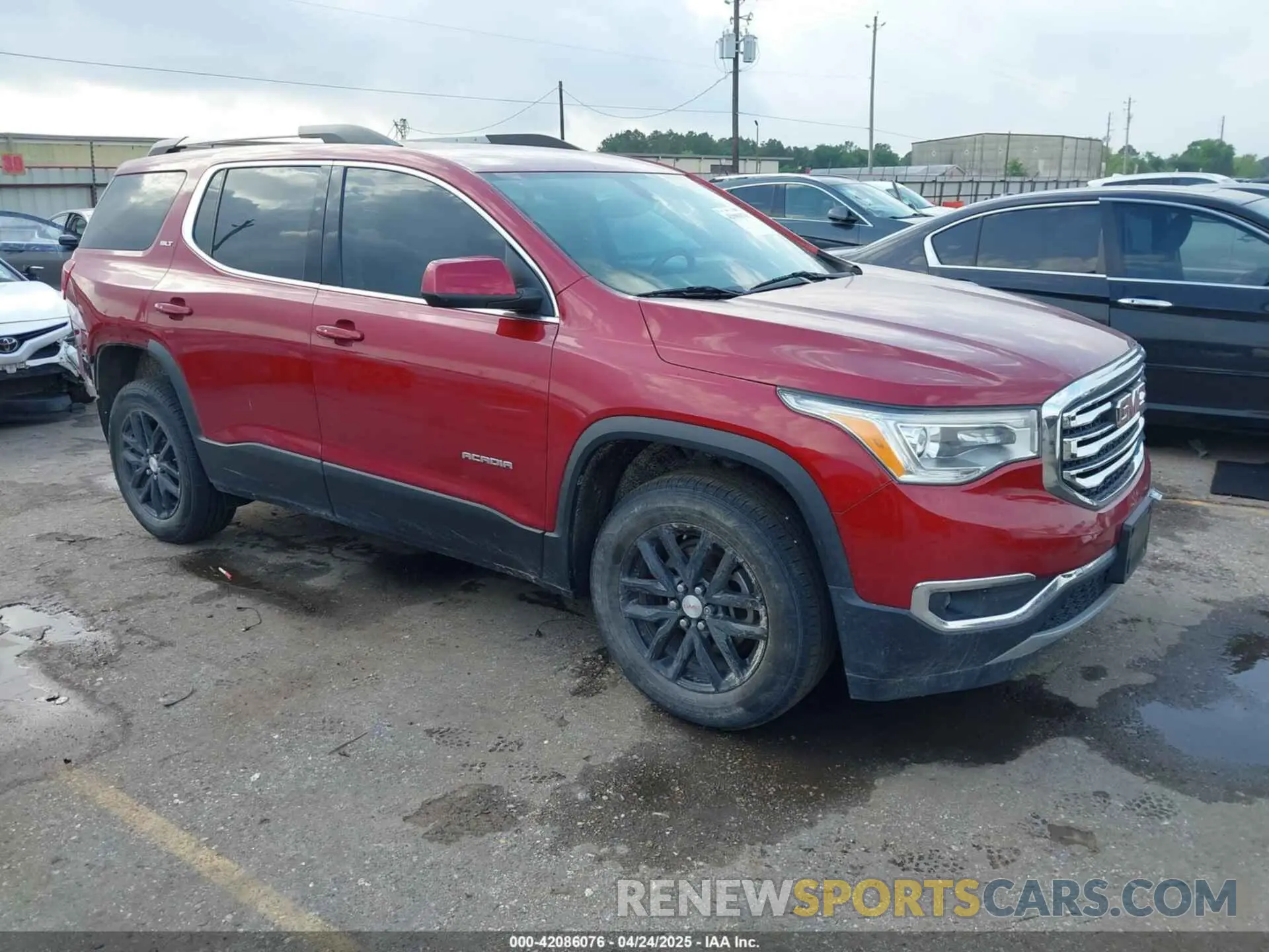 1 Photograph of a damaged car 1GKKNMLS3KZ130971 GMC ACADIA 2019