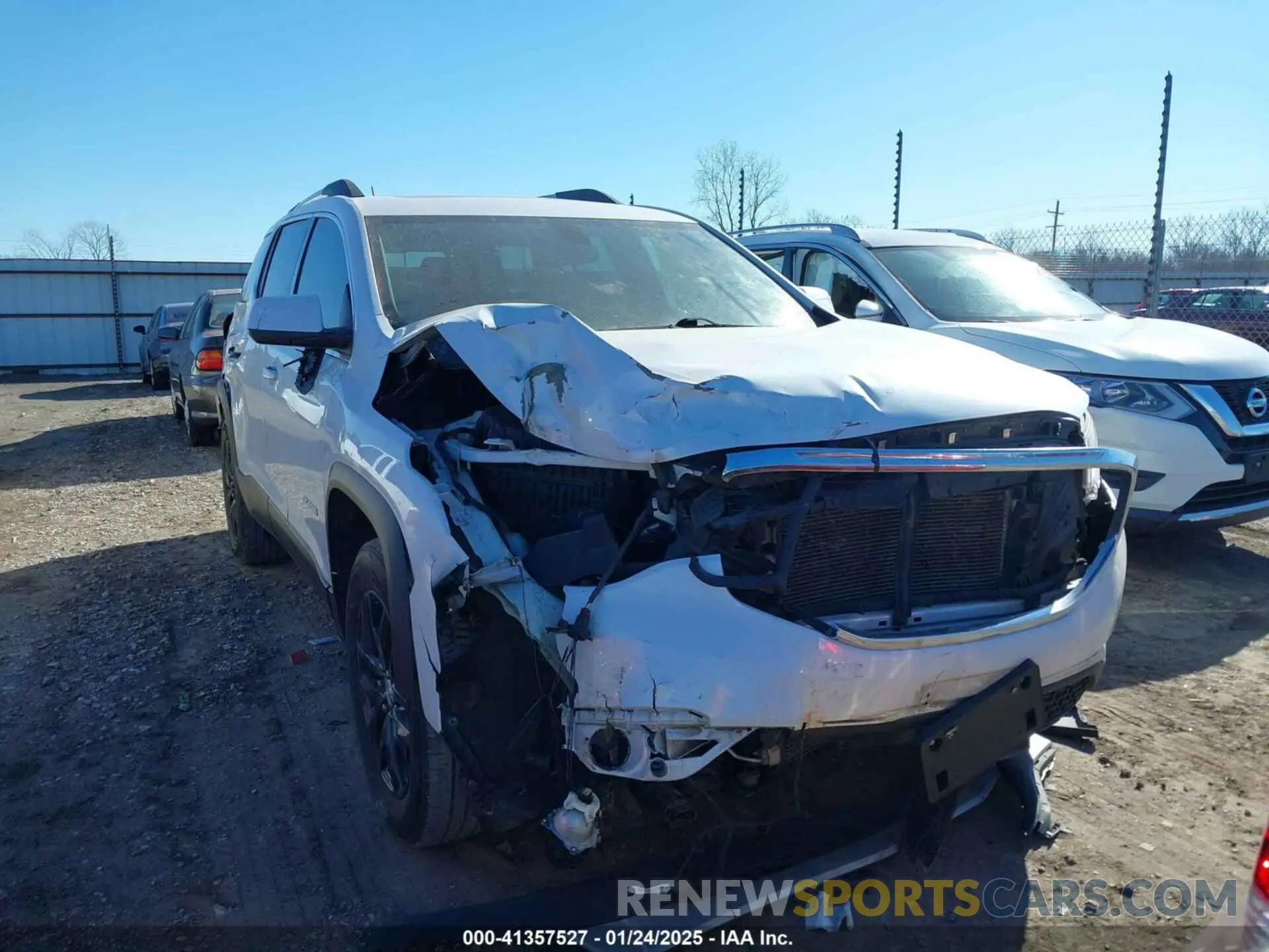 6 Photograph of a damaged car 1GKKNMLS3KZ153327 GMC ACADIA 2019