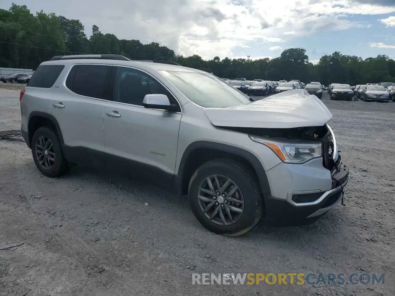 4 Photograph of a damaged car 1GKKNMLS3KZ249457 GMC ACADIA 2019