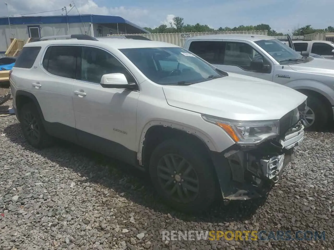 4 Photograph of a damaged car 1GKKNMLS4KZ271175 GMC ACADIA 2019