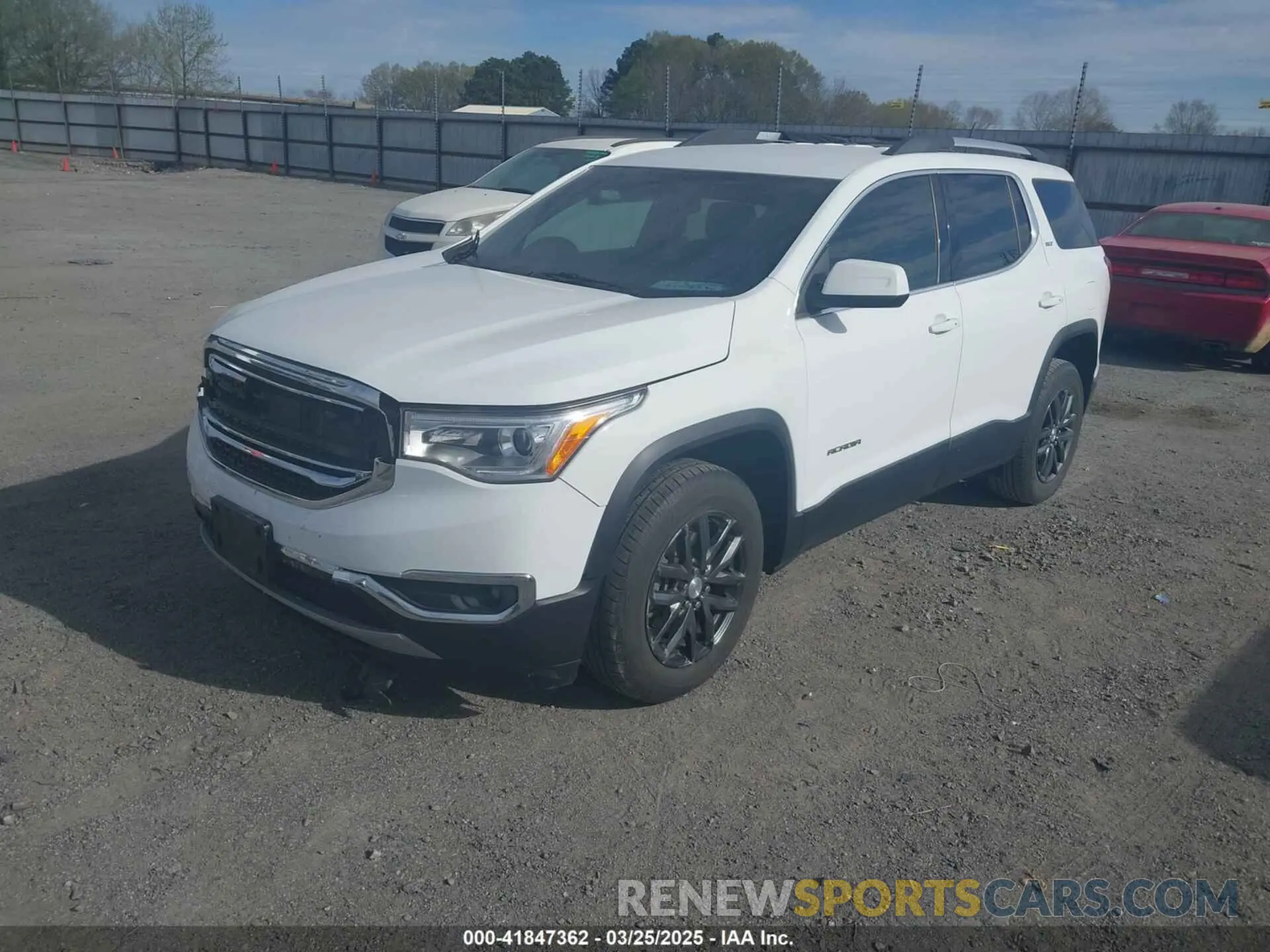 2 Photograph of a damaged car 1GKKNMLS4KZ280488 GMC ACADIA 2019
