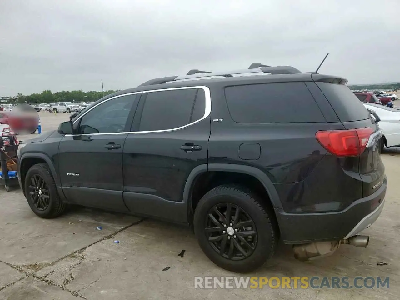 2 Photograph of a damaged car 1GKKNMLS6KZ140149 GMC ACADIA 2019