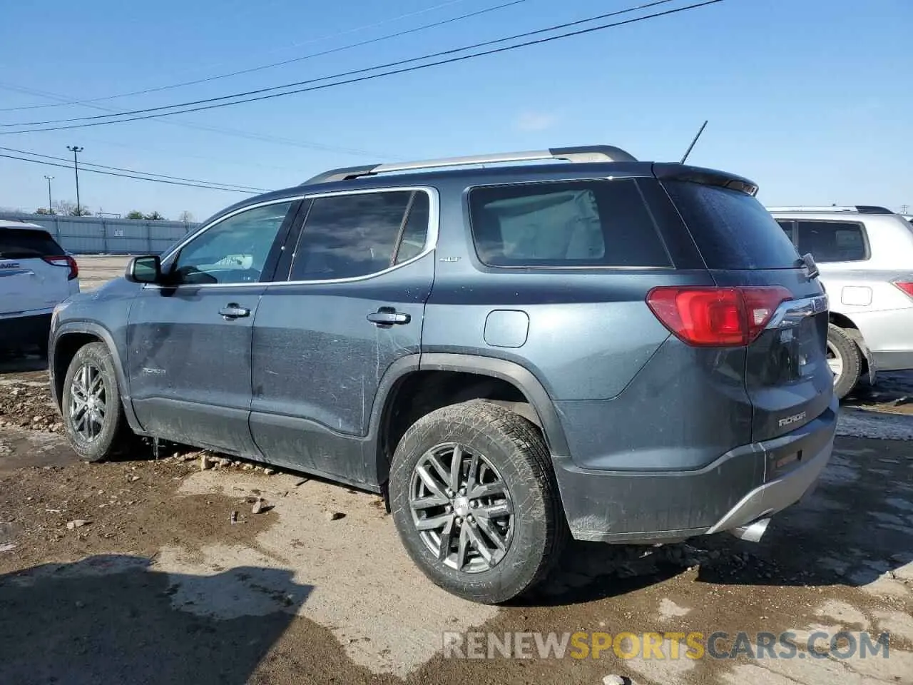 2 Photograph of a damaged car 1GKKNMLS7KZ214940 GMC ACADIA 2019