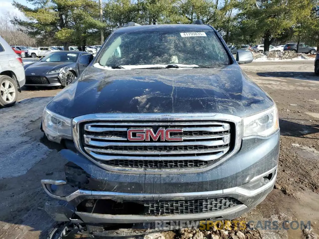 5 Photograph of a damaged car 1GKKNMLS7KZ214940 GMC ACADIA 2019