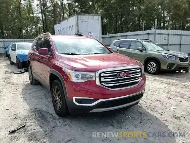 14 Photograph of a damaged car 1GKKNMLS7KZ254841 GMC ACADIA 2019