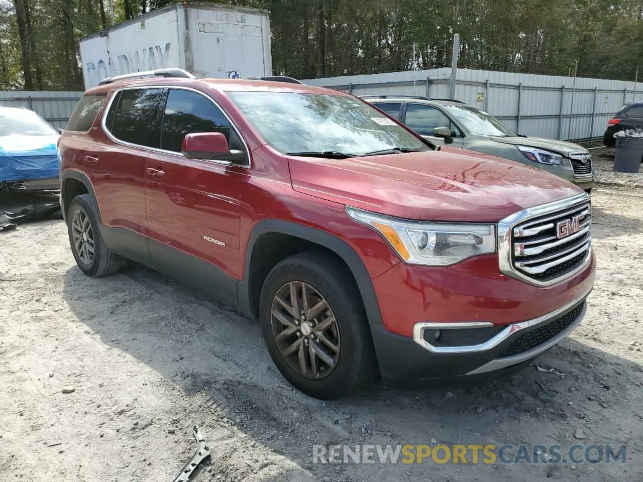 4 Photograph of a damaged car 1GKKNMLS7KZ254841 GMC ACADIA 2019