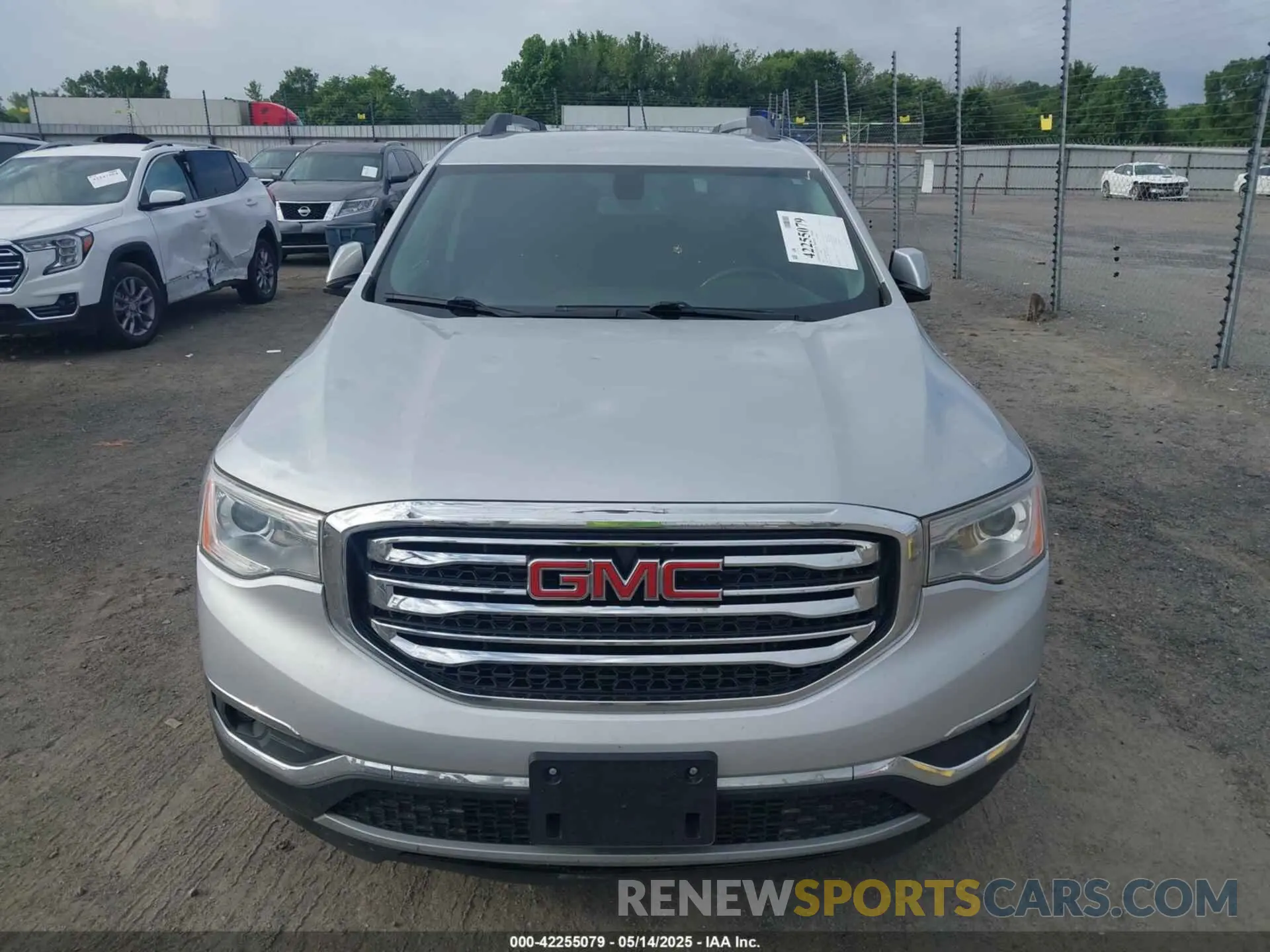 6 Photograph of a damaged car 1GKKNMLS8KZ253410 GMC ACADIA 2019