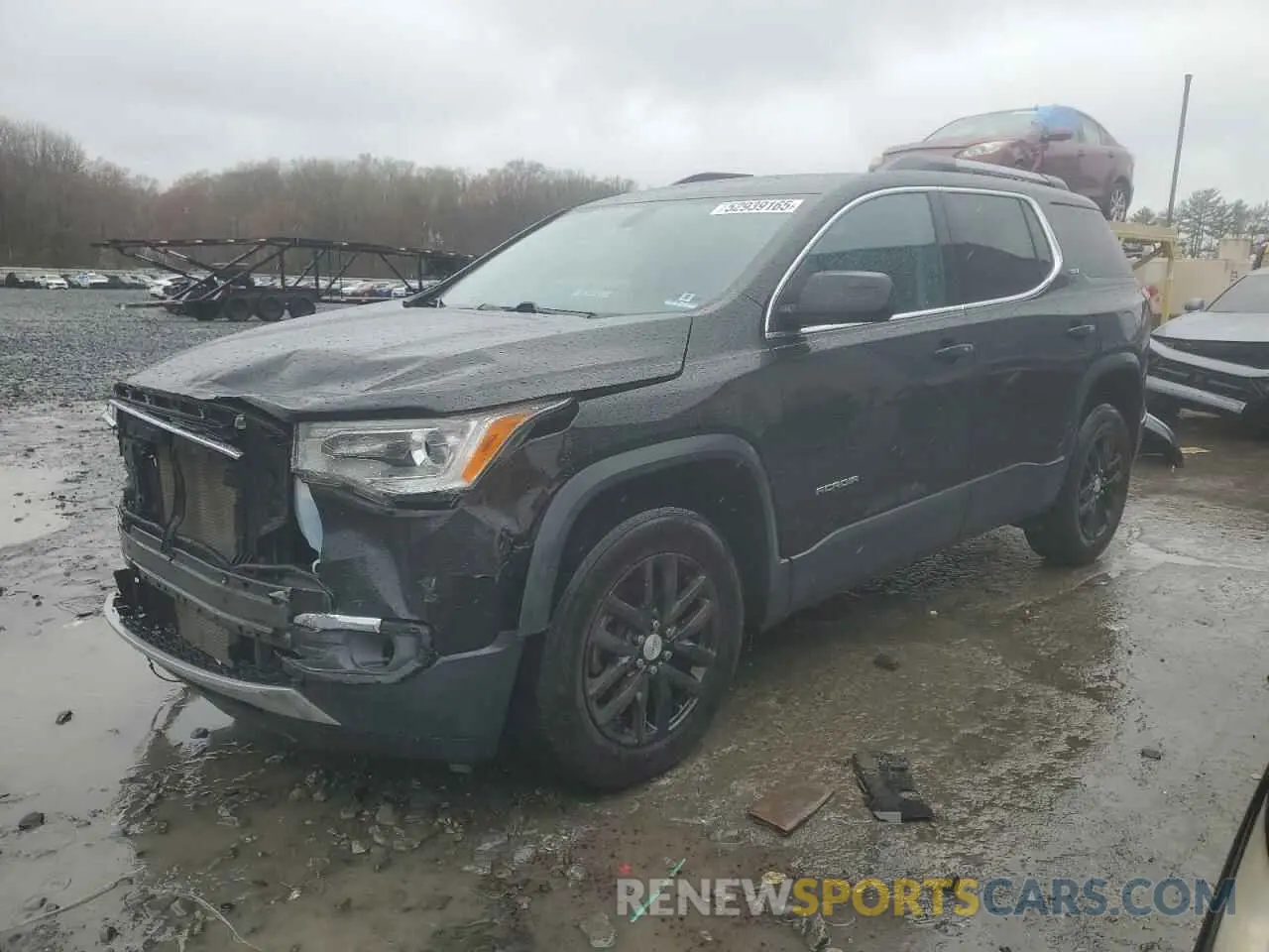 1 Photograph of a damaged car 1GKKNMLS9KZ131073 GMC ACADIA 2019