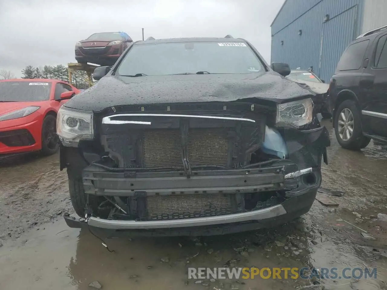 5 Photograph of a damaged car 1GKKNMLS9KZ131073 GMC ACADIA 2019