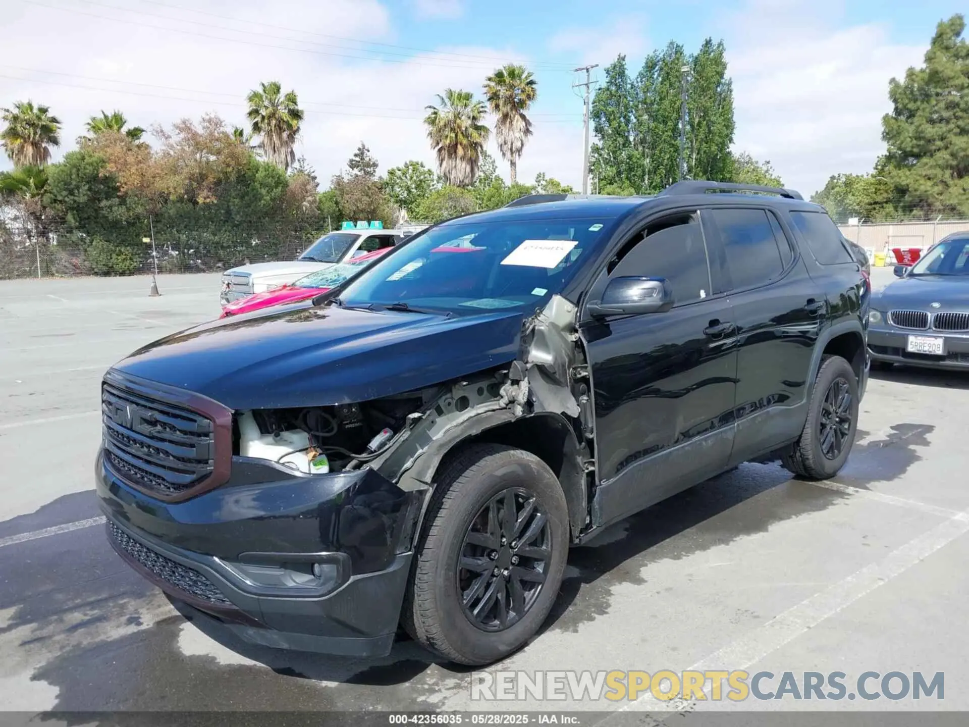 6 Photograph of a damaged car 1GKKNMLS9KZ183299 GMC ACADIA 2019