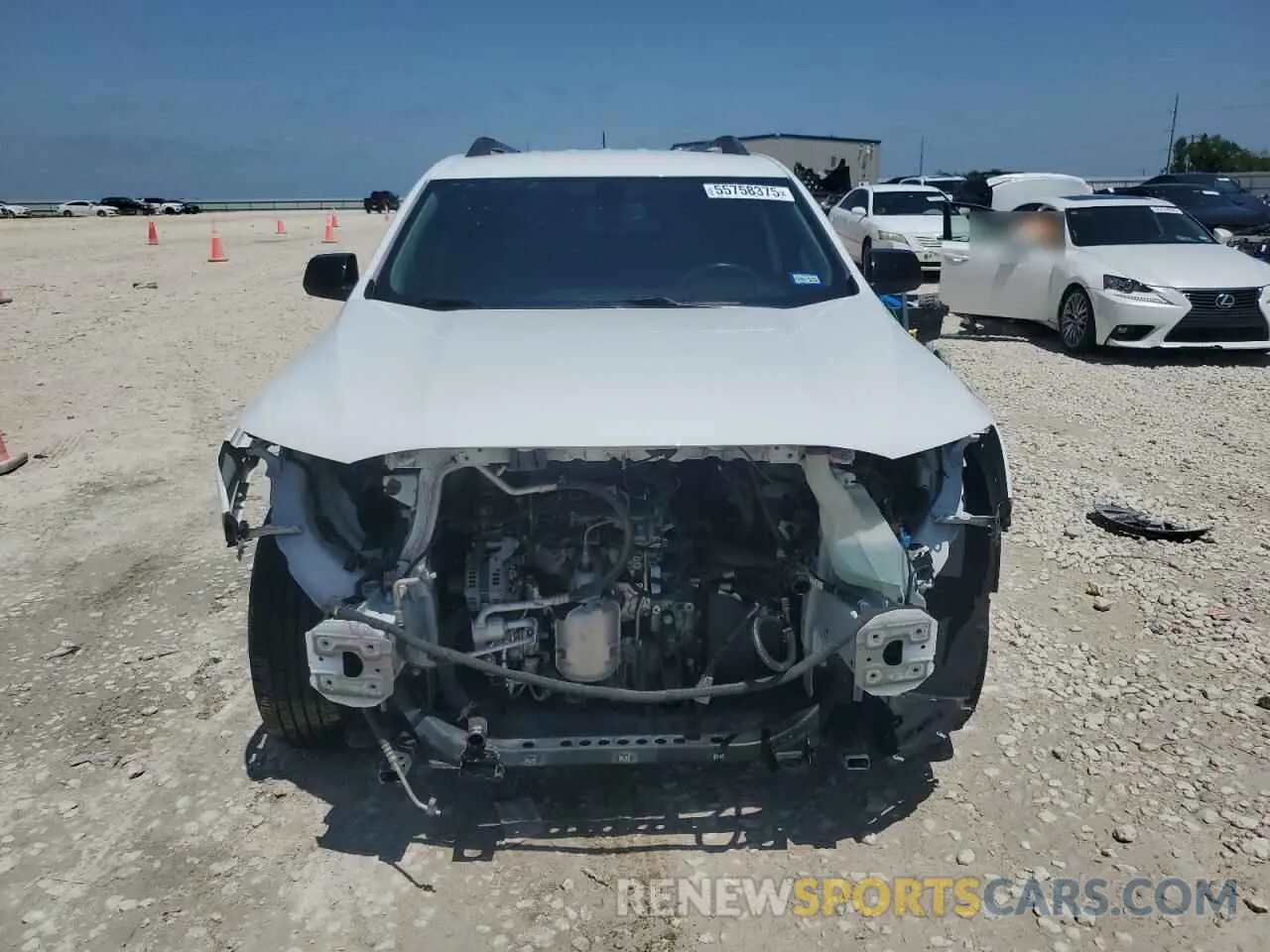 5 Photograph of a damaged car 1GKKNMLS9KZ190723 GMC ACADIA 2019