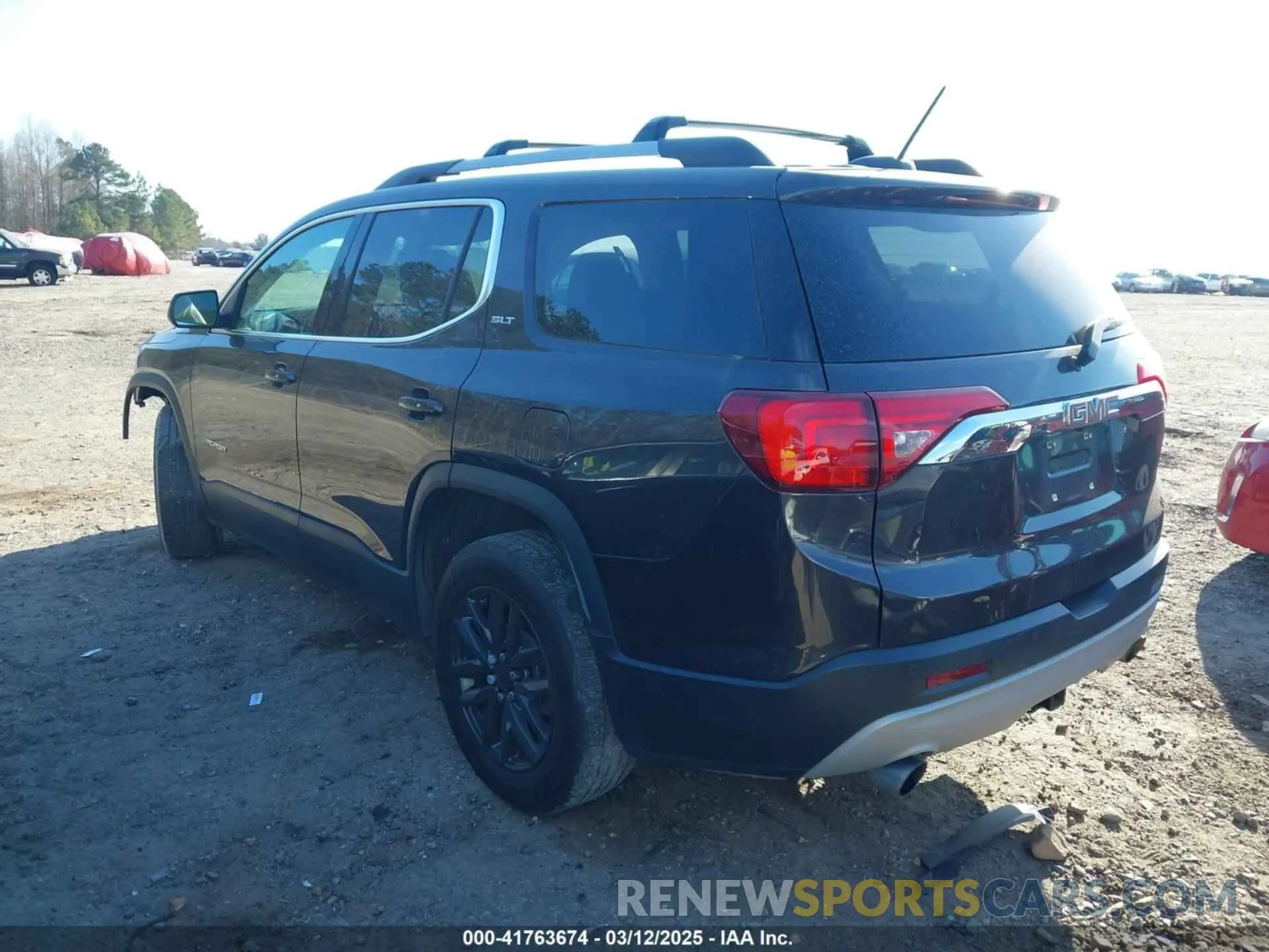 3 Photograph of a damaged car 1GKKNMLSXKZ175227 GMC ACADIA 2019
