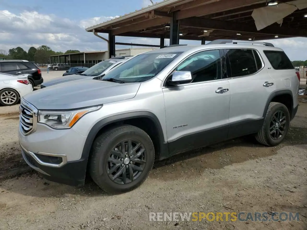 1 Photograph of a damaged car 1GKKNMLSXKZ204984 GMC ACADIA 2019