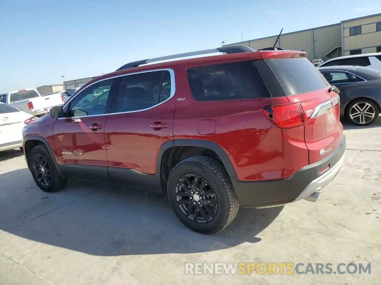 2 Photograph of a damaged car 1GKKNMLSXKZ240710 GMC ACADIA 2019
