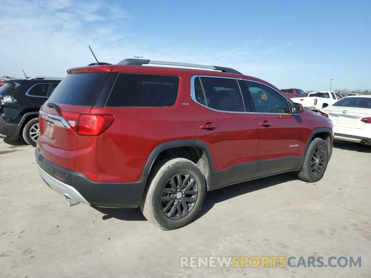 3 Photograph of a damaged car 1GKKNMLSXKZ240710 GMC ACADIA 2019