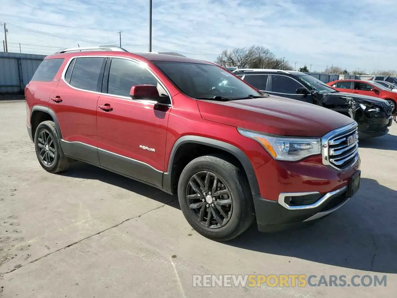 4 Photograph of a damaged car 1GKKNMLSXKZ240710 GMC ACADIA 2019