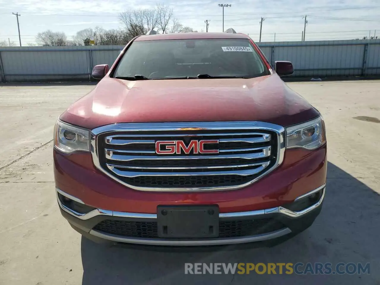 5 Photograph of a damaged car 1GKKNMLSXKZ240710 GMC ACADIA 2019