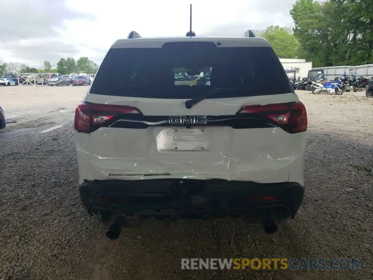 6 Photograph of a damaged car 1GKKNMLSXKZ293309 GMC ACADIA 2019