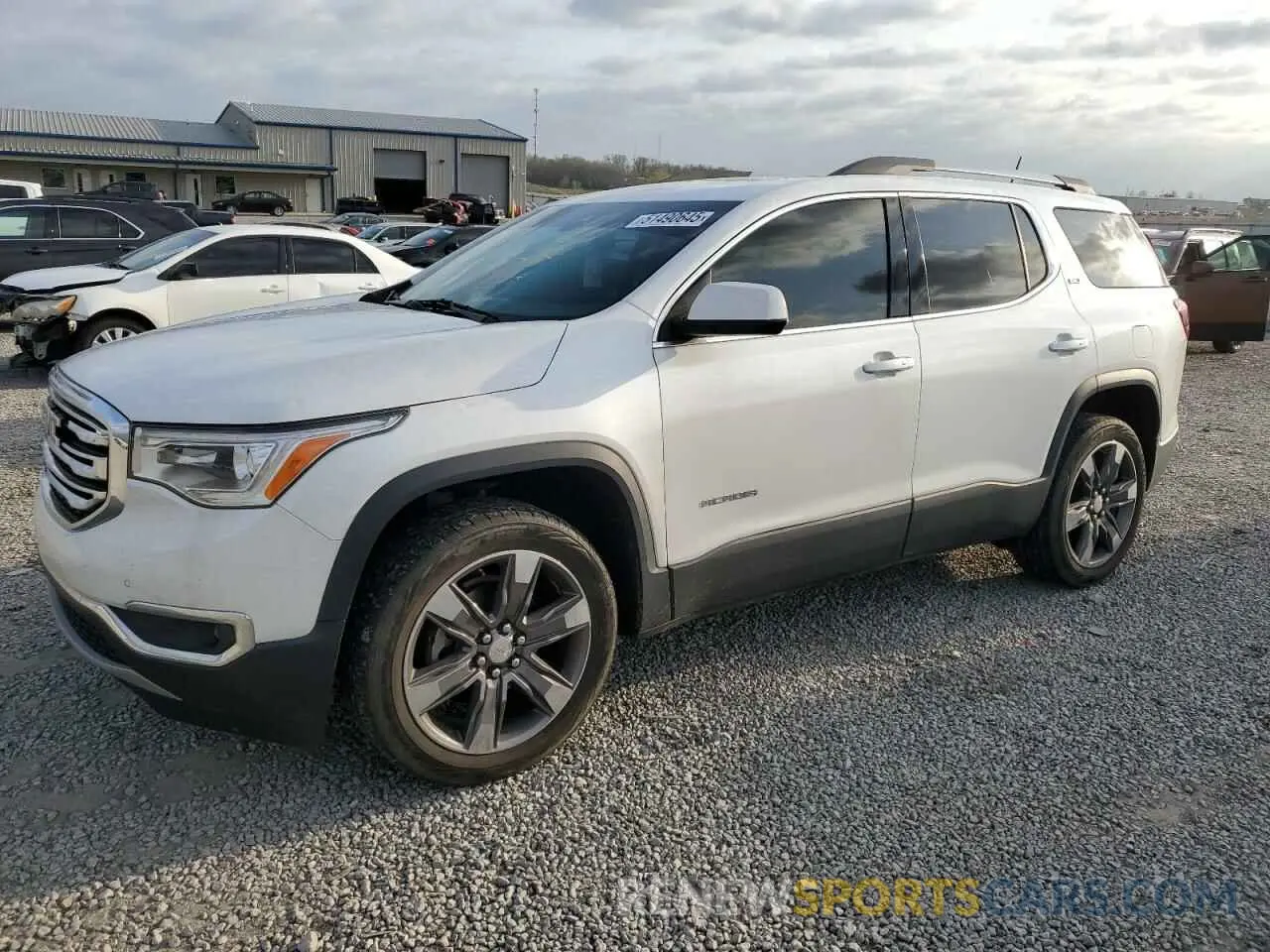 1 Photograph of a damaged car 1GKKNNLS0KZ116211 GMC ACADIA 2019