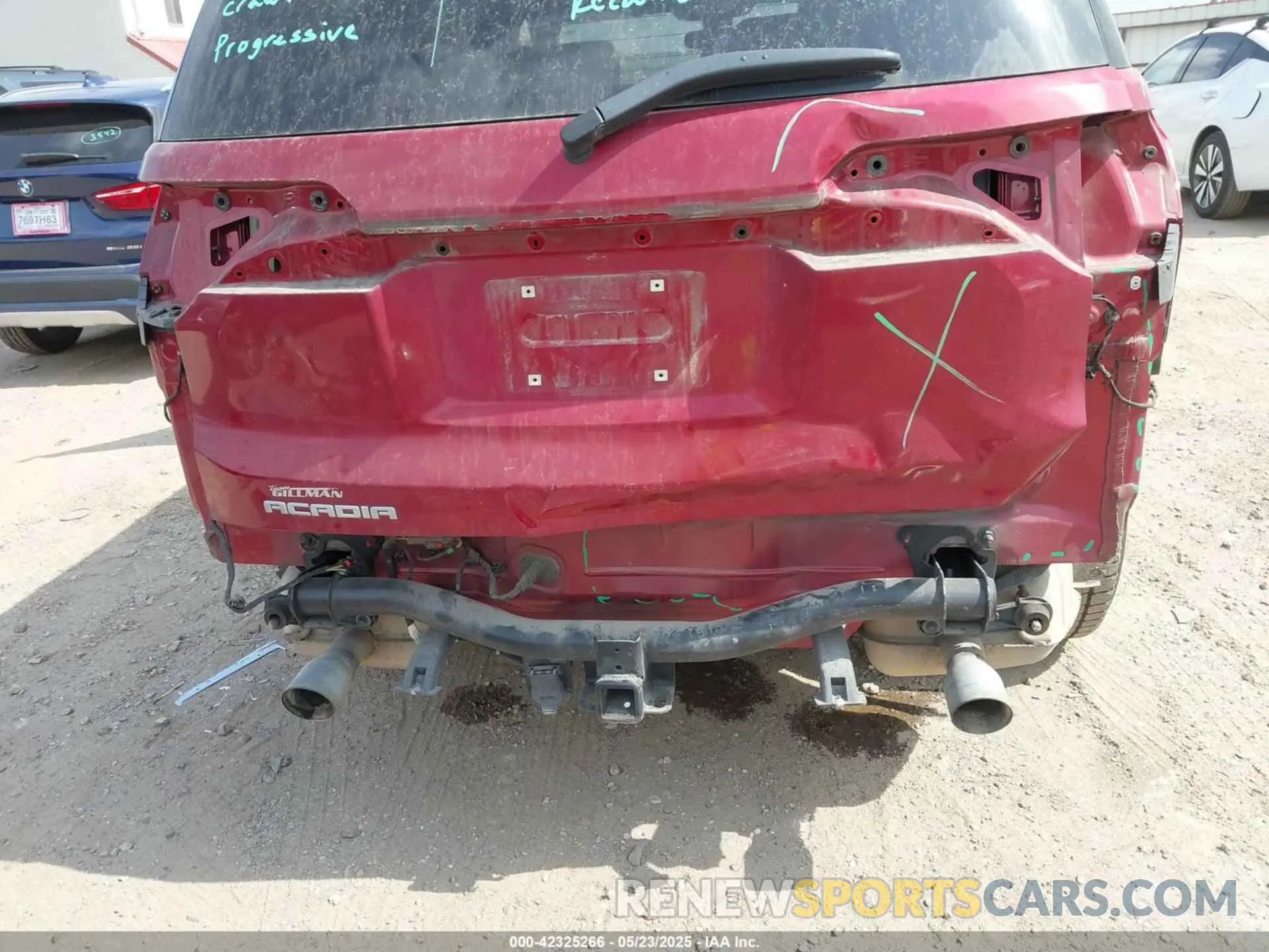 6 Photograph of a damaged car 1GKKNNLS2KZ198975 GMC ACADIA 2019