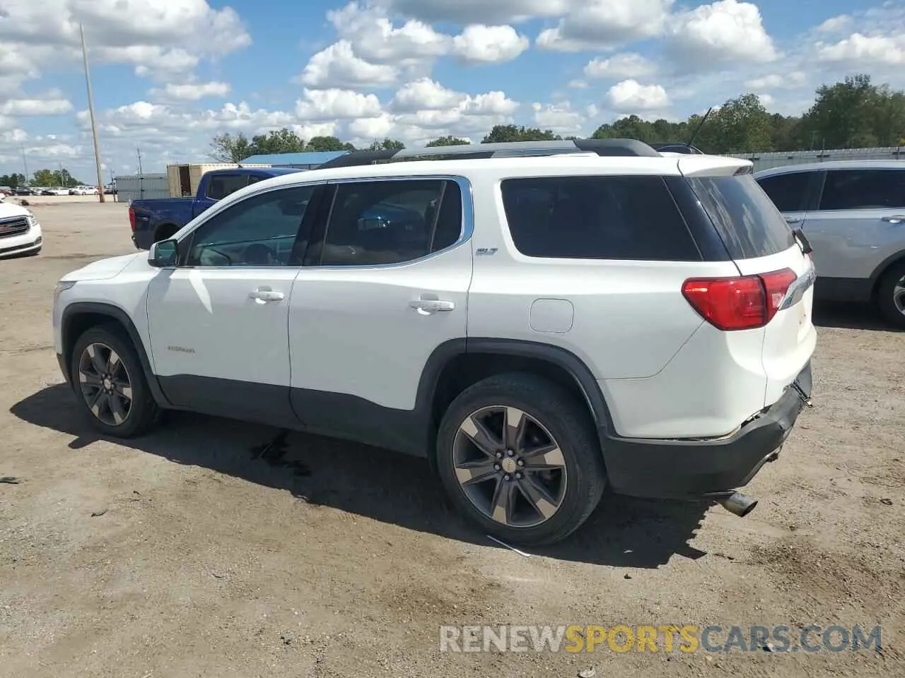 2 Photograph of a damaged car 1GKKNNLS5KZ192328 GMC ACADIA 2019