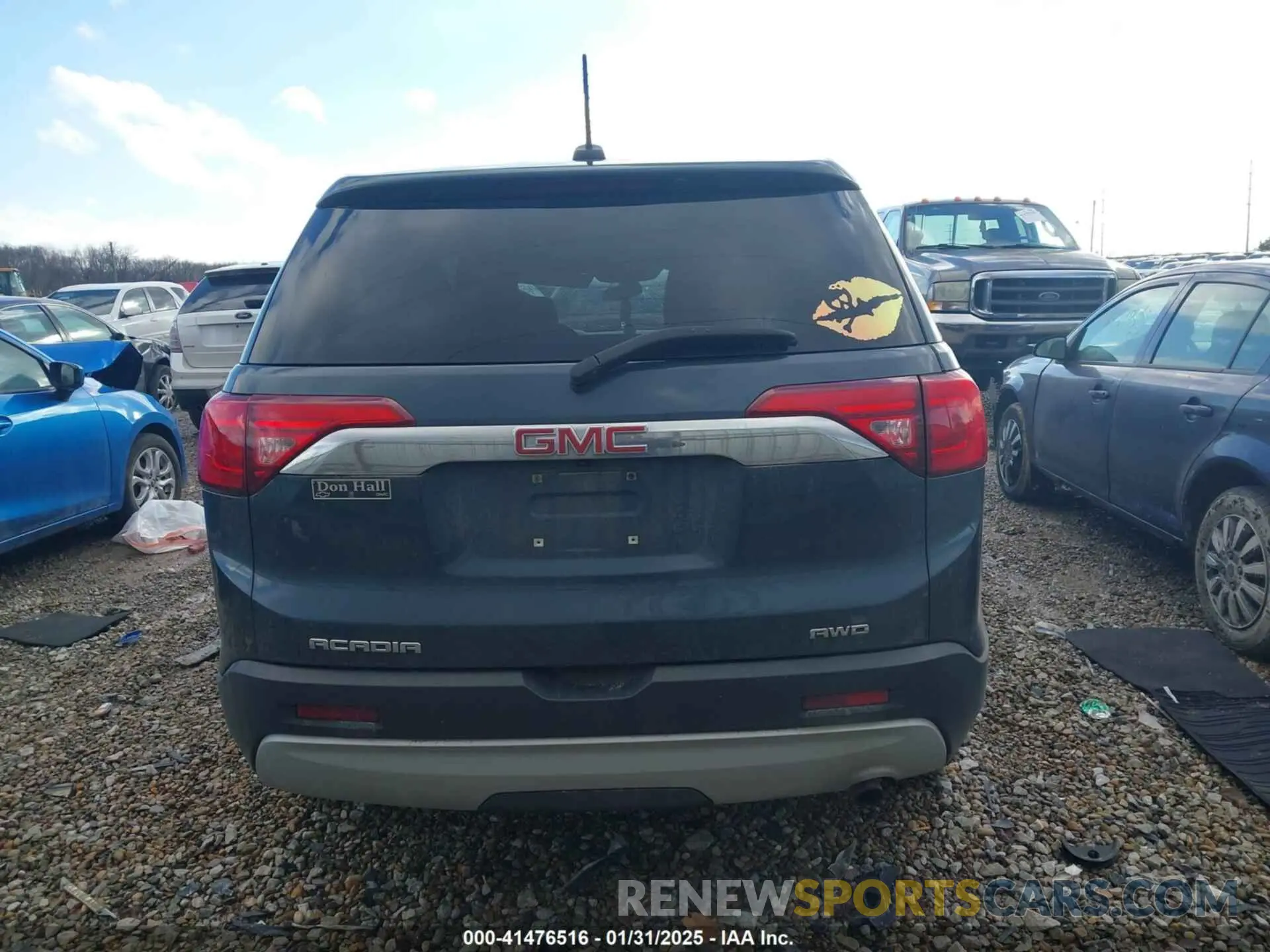 16 Photograph of a damaged car 1GKKNRLA0KZ192378 GMC ACADIA 2019