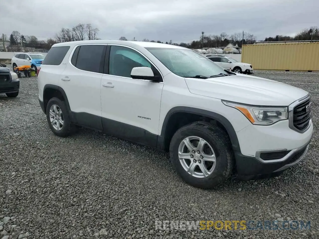 4 Photograph of a damaged car 1GKKNRLA1KZ228207 GMC ACADIA 2019