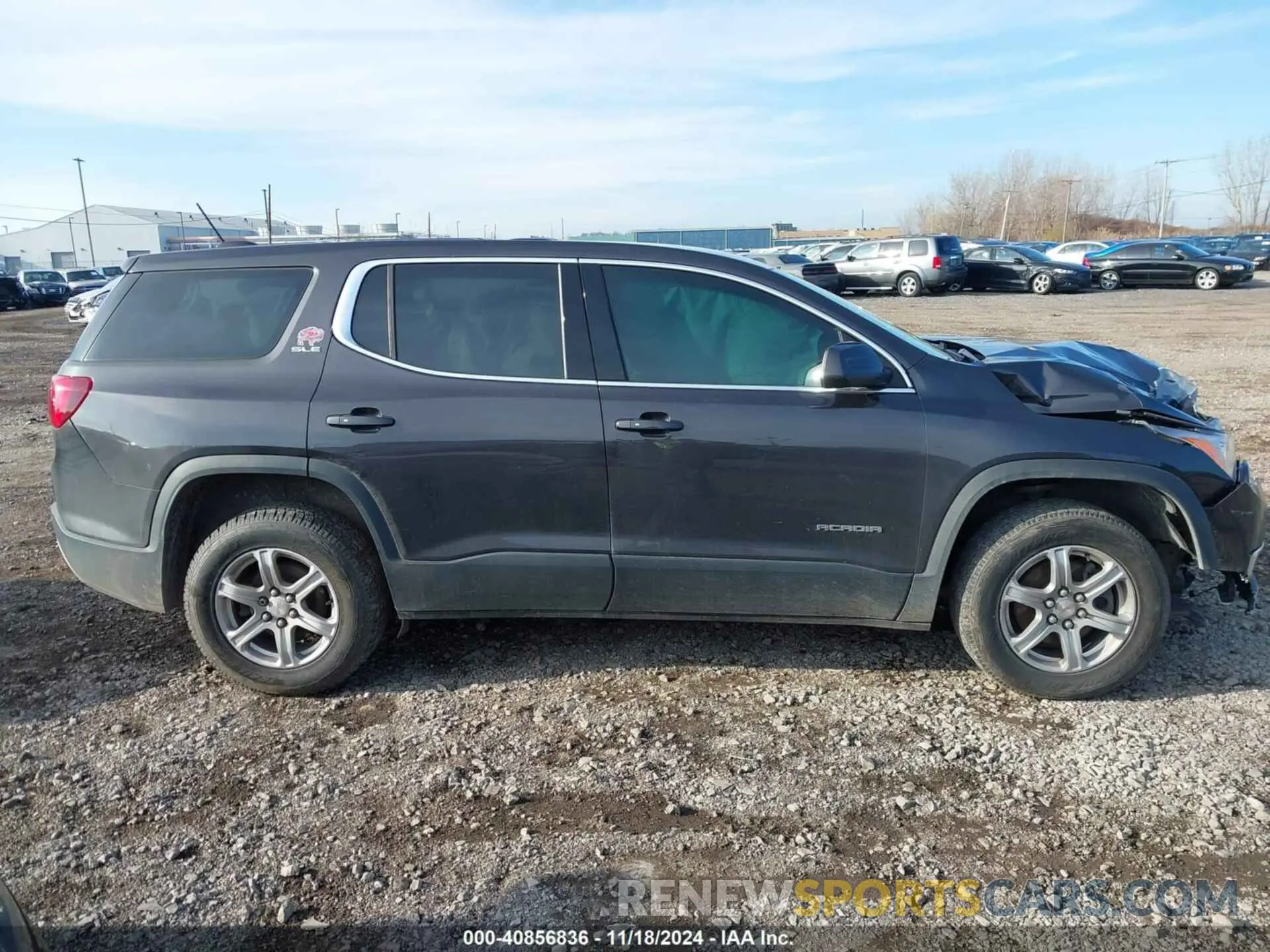 13 Photograph of a damaged car 1GKKNRLA2KZ170575 GMC ACADIA 2019